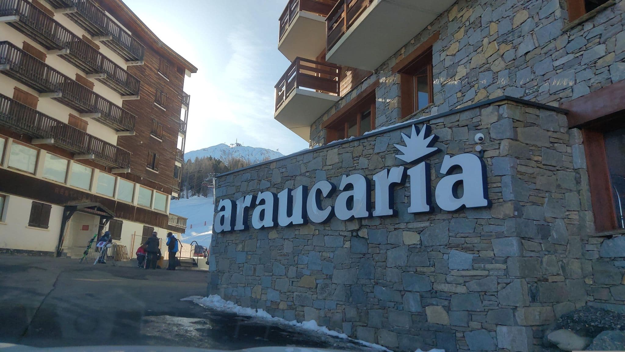 Street view near Araucaria Hotel & Spa, Belle-Plagne — © MatthieuF4FNE (CC BY-SA · Mapillary)