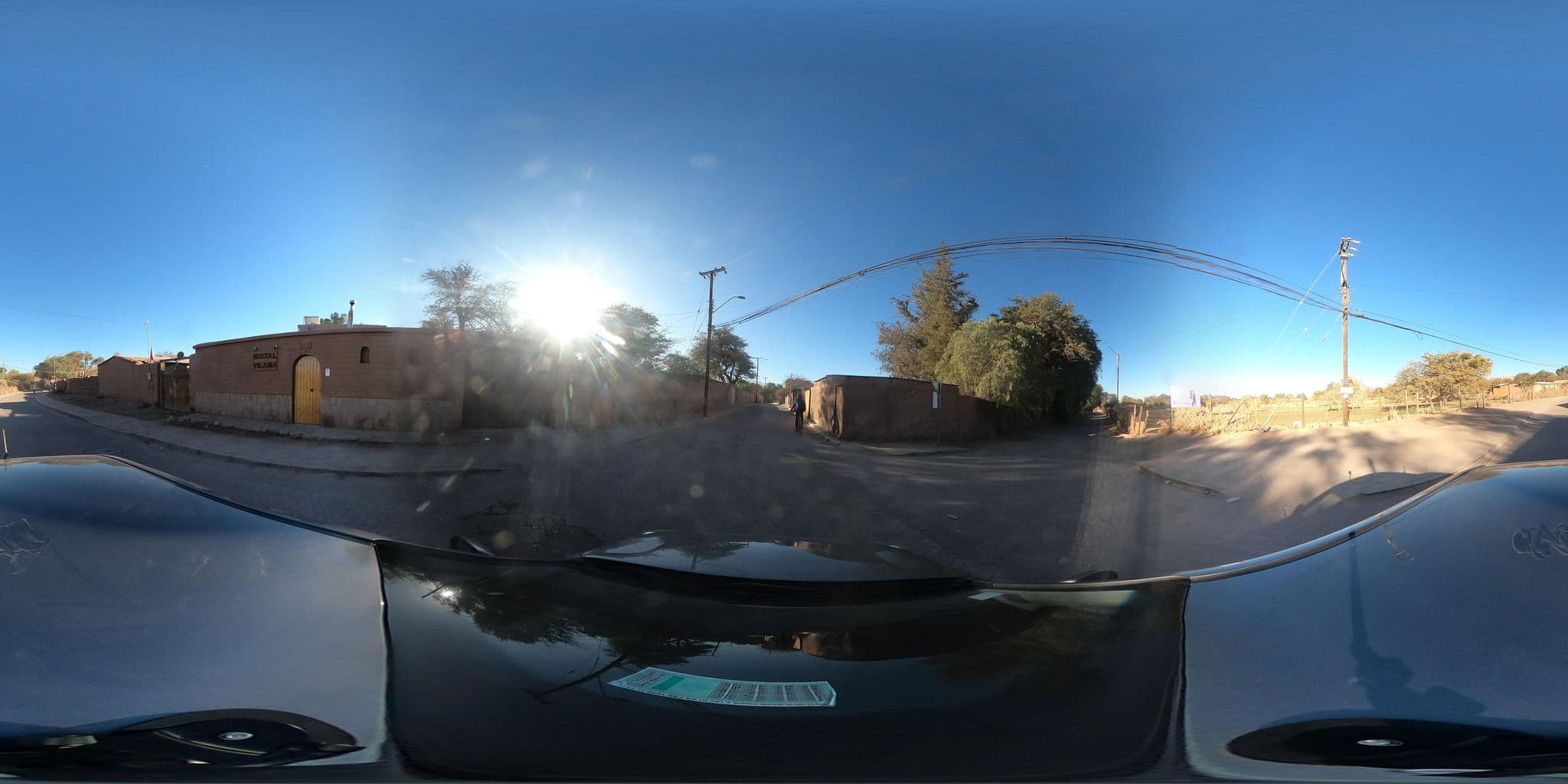Street view near Casa Vogage, San Pedro de Atacama