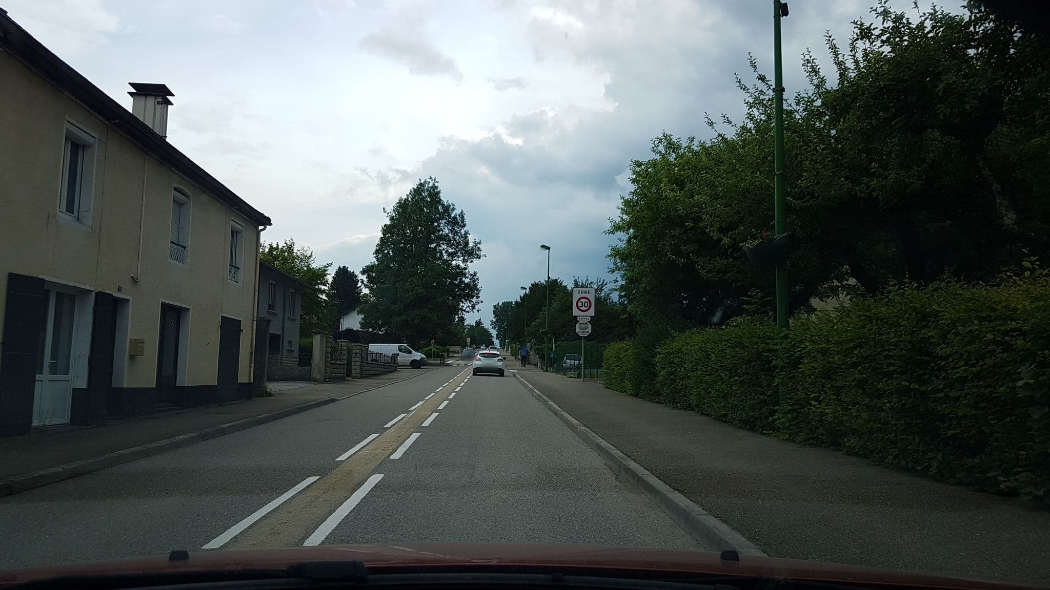 Street view near L'Orée des Lacs, Clairvaux-les-Lacs — © pyrog (CC BY-SA · Mapillary)