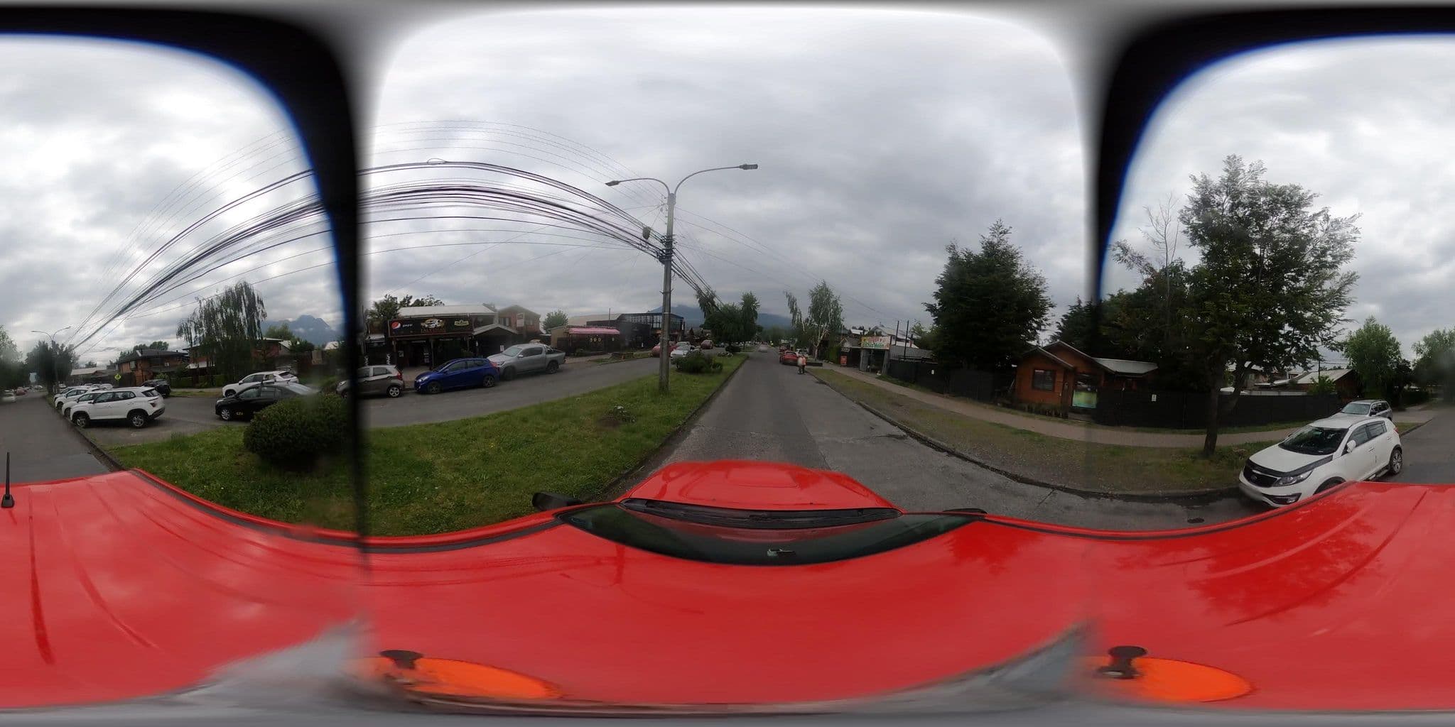 Street view near El Puconino, Pucón