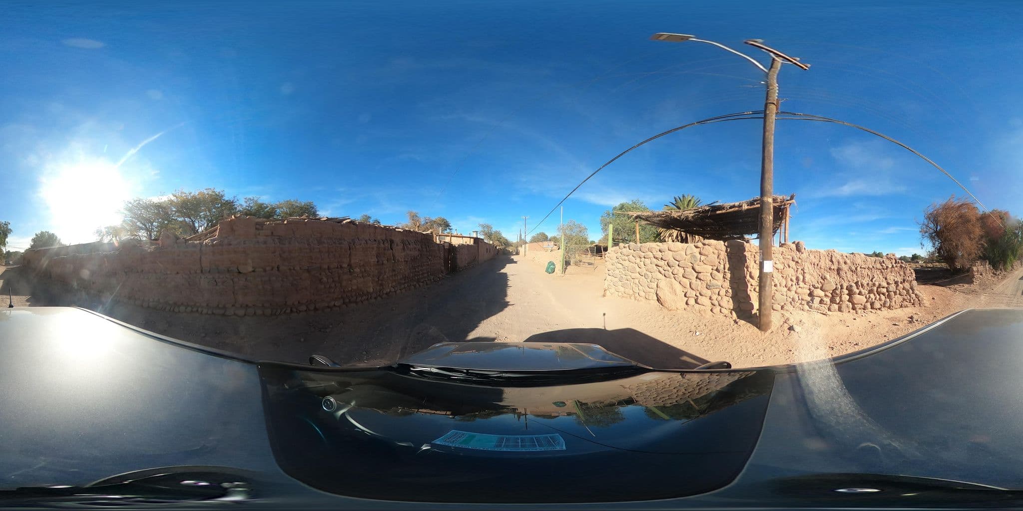 Street view near Casa Adobe, San Pedro de Atacama