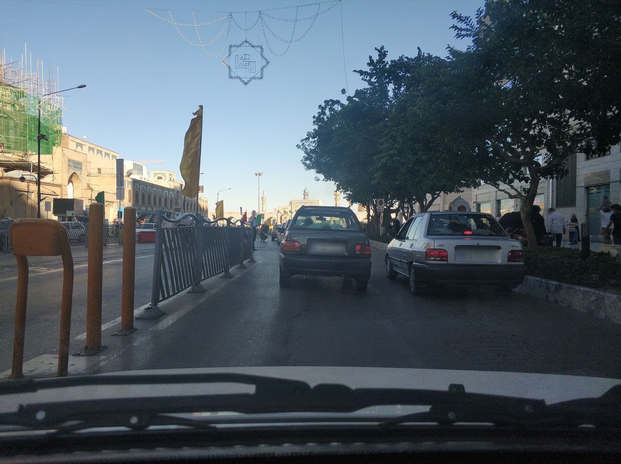 Street view near Omid Hotel, Mashhad — © hota (CC BY-SA · Mapillary)