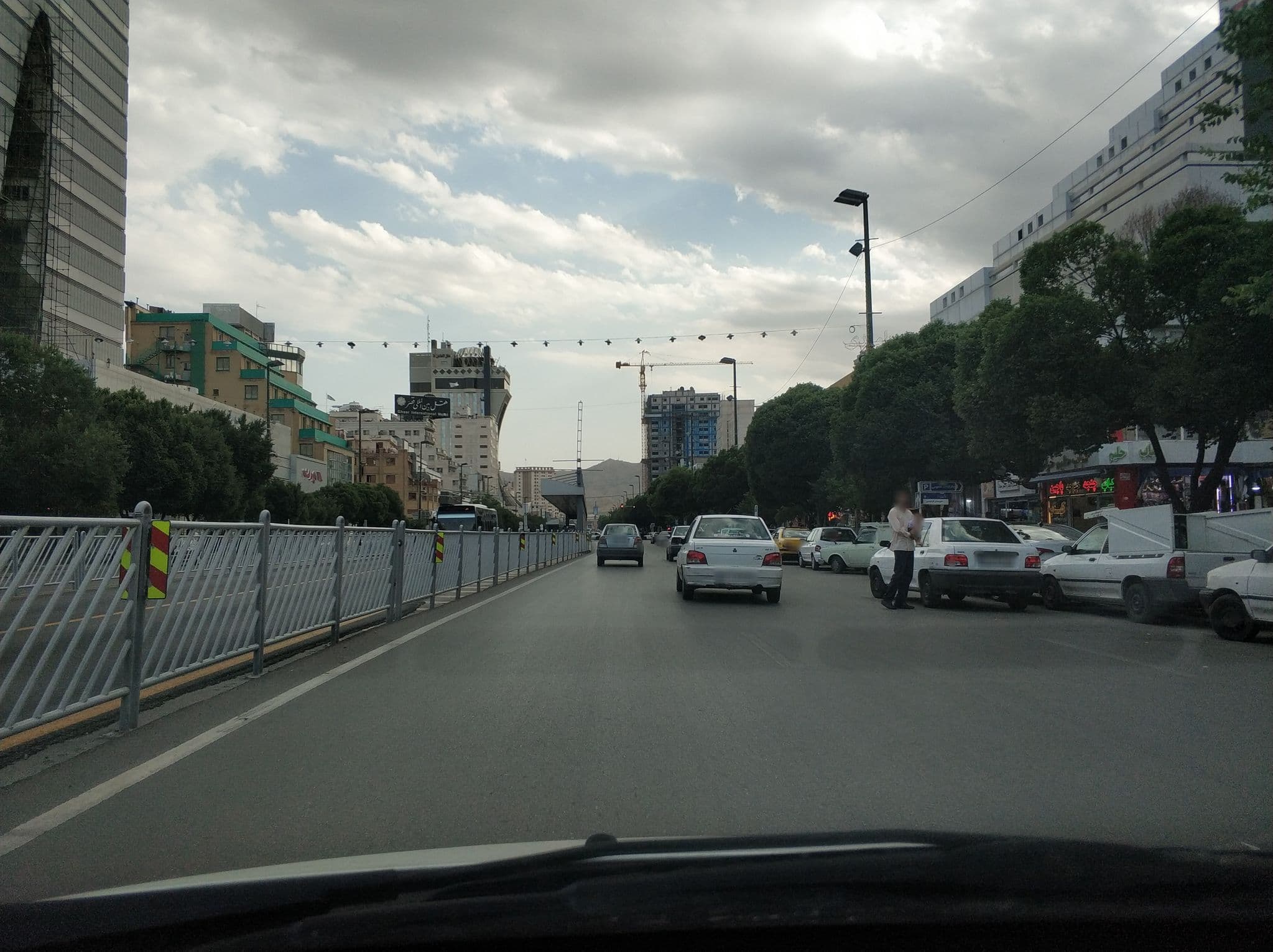 Street view near هتل ارگ | Arg Hotel, Mashhad — © hota (CC BY-SA · Mapillary)