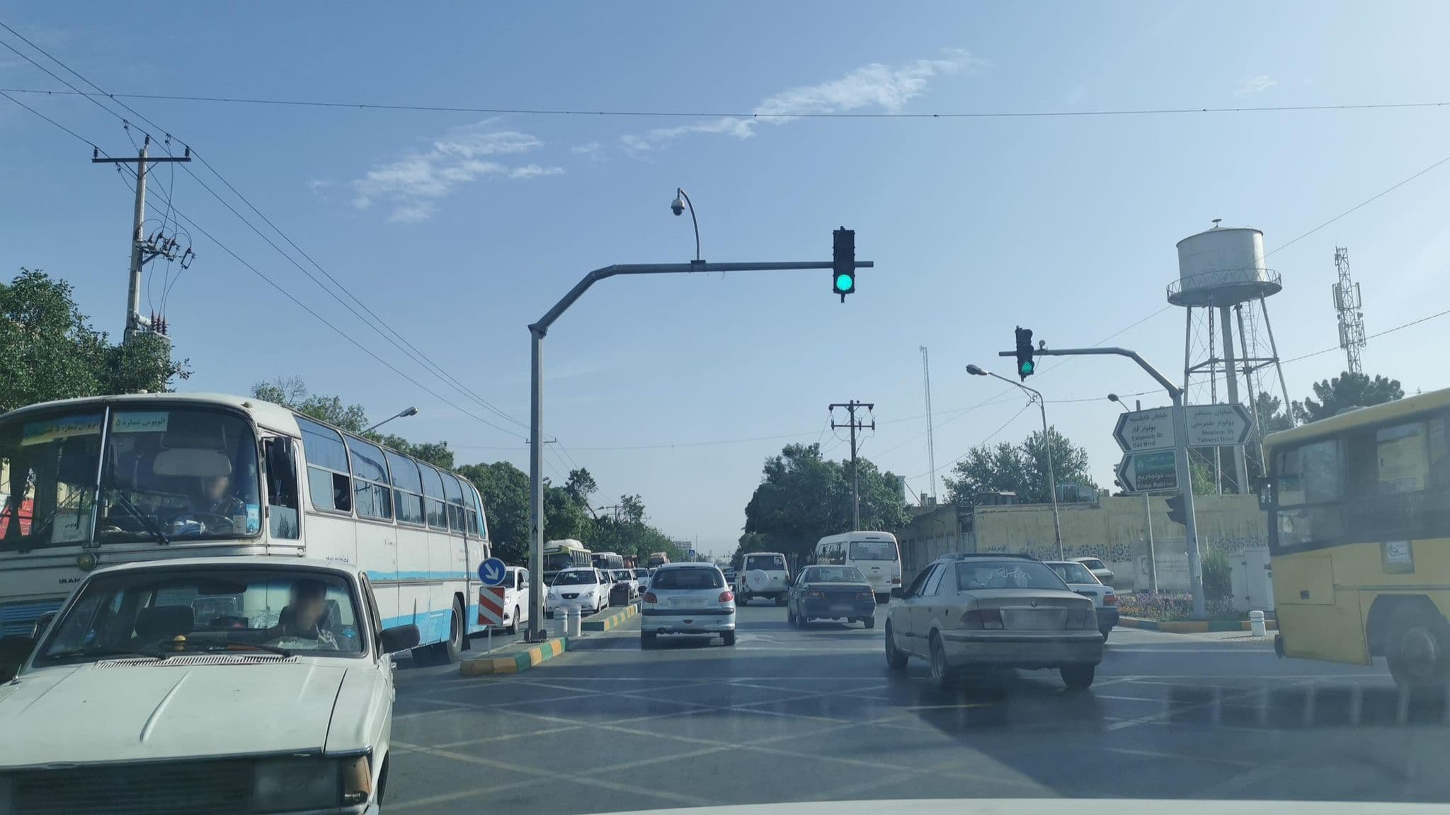 Street view near International hotel elevator, Mashhad — © kesler (CC BY-SA · Mapillary)
