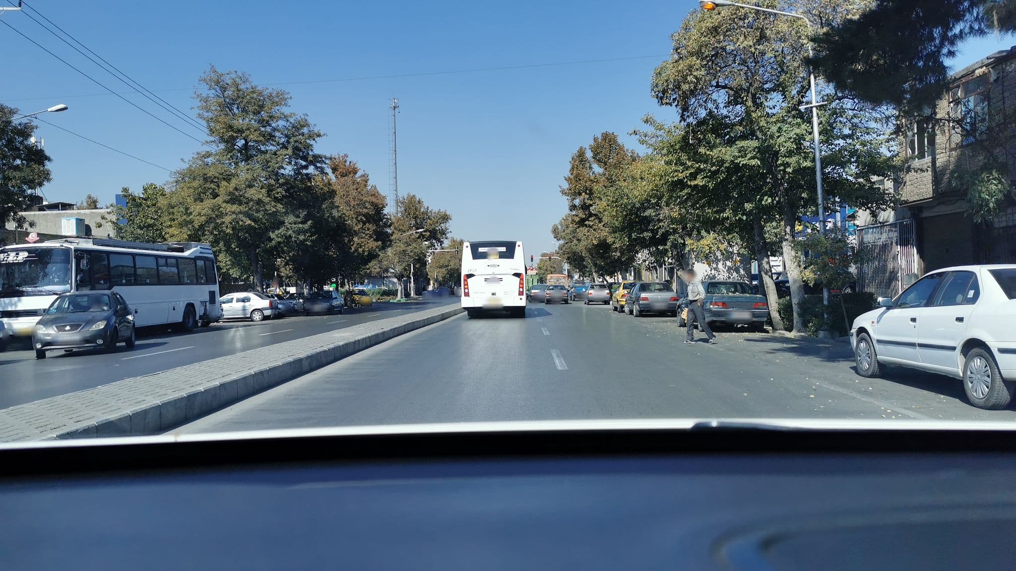 Street view near Nasim Hotel, Mashhad — © kesler (CC BY-SA · Mapillary)