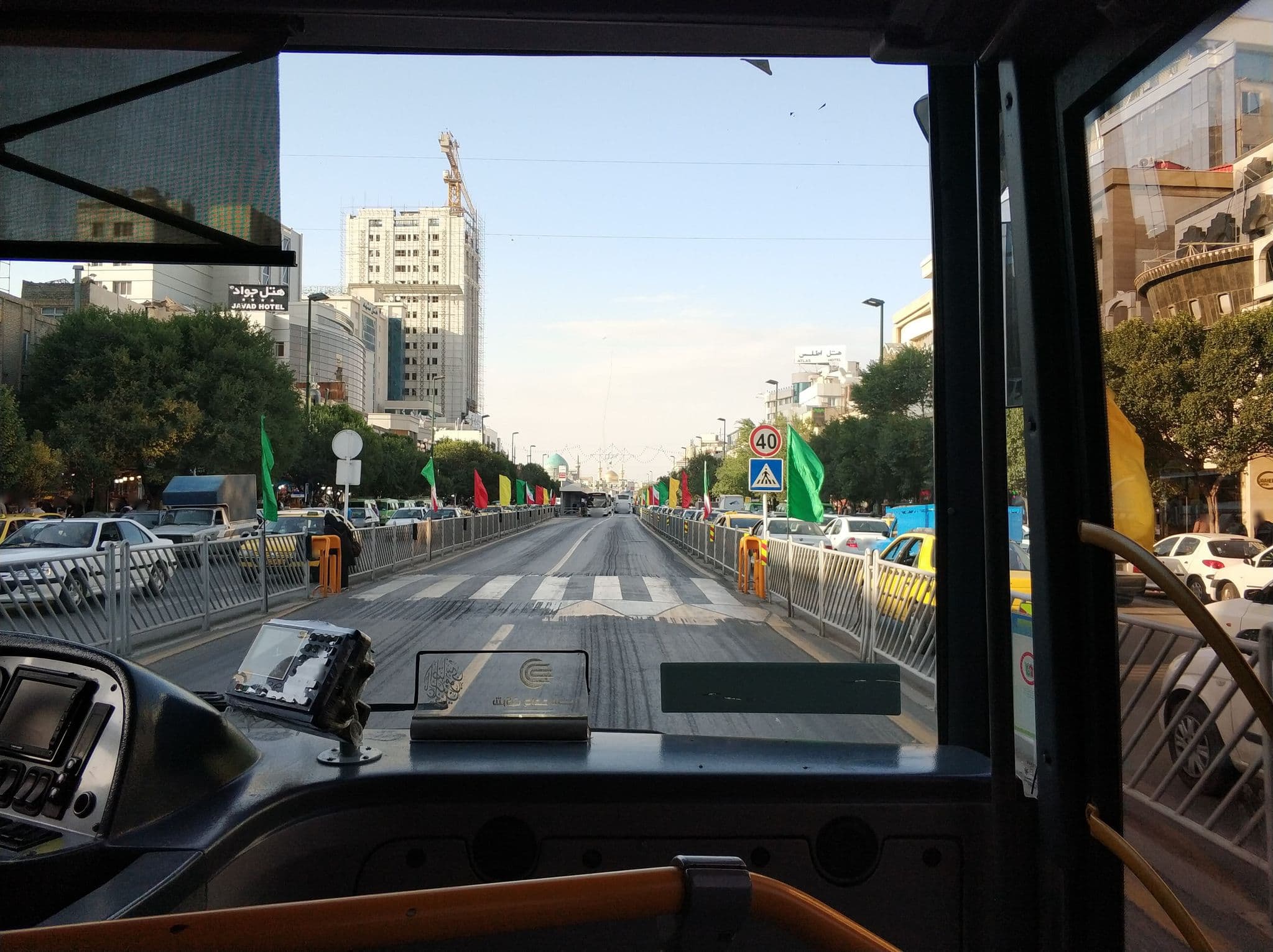 Street view near Afsoon Hotel | هتل افسون, Mashhad — © hota (CC BY-SA · Mapillary)
