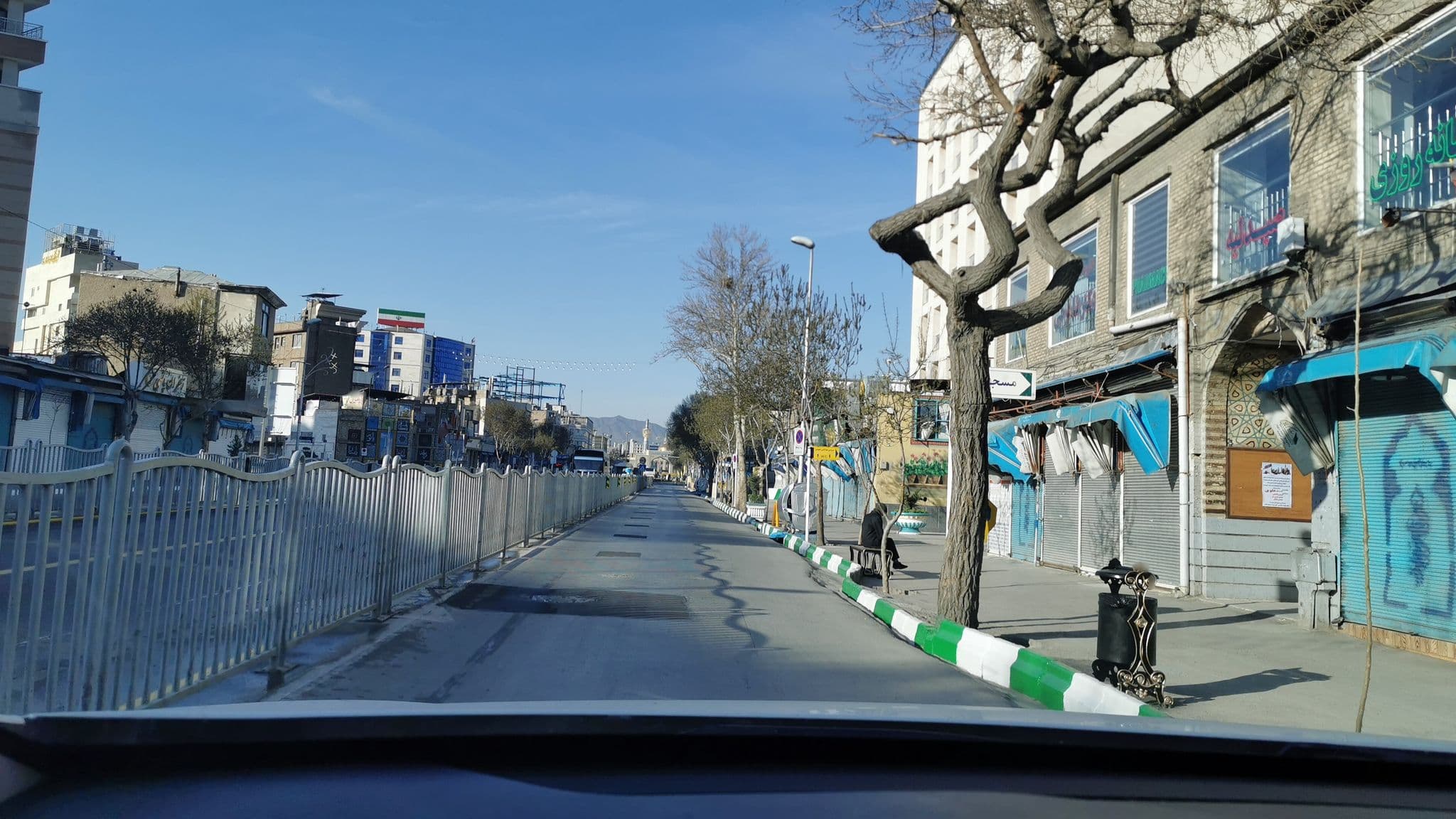 Street view near Modarres Hotel | هتل مدرس, Mashhad — © kesler (CC BY-SA · Mapillary)