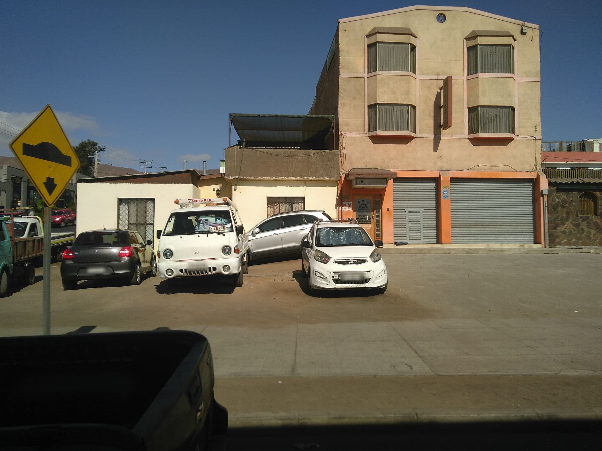 Street view near Hostal Santa Eulalia, Antofagasta — © kibour (CC BY-SA · Mapillary)
