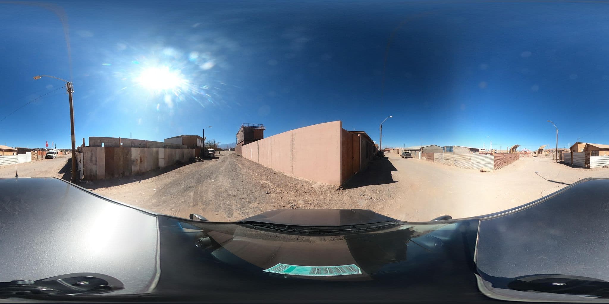 Street view near Ecoluna Lodge, San Pedro de Atacama