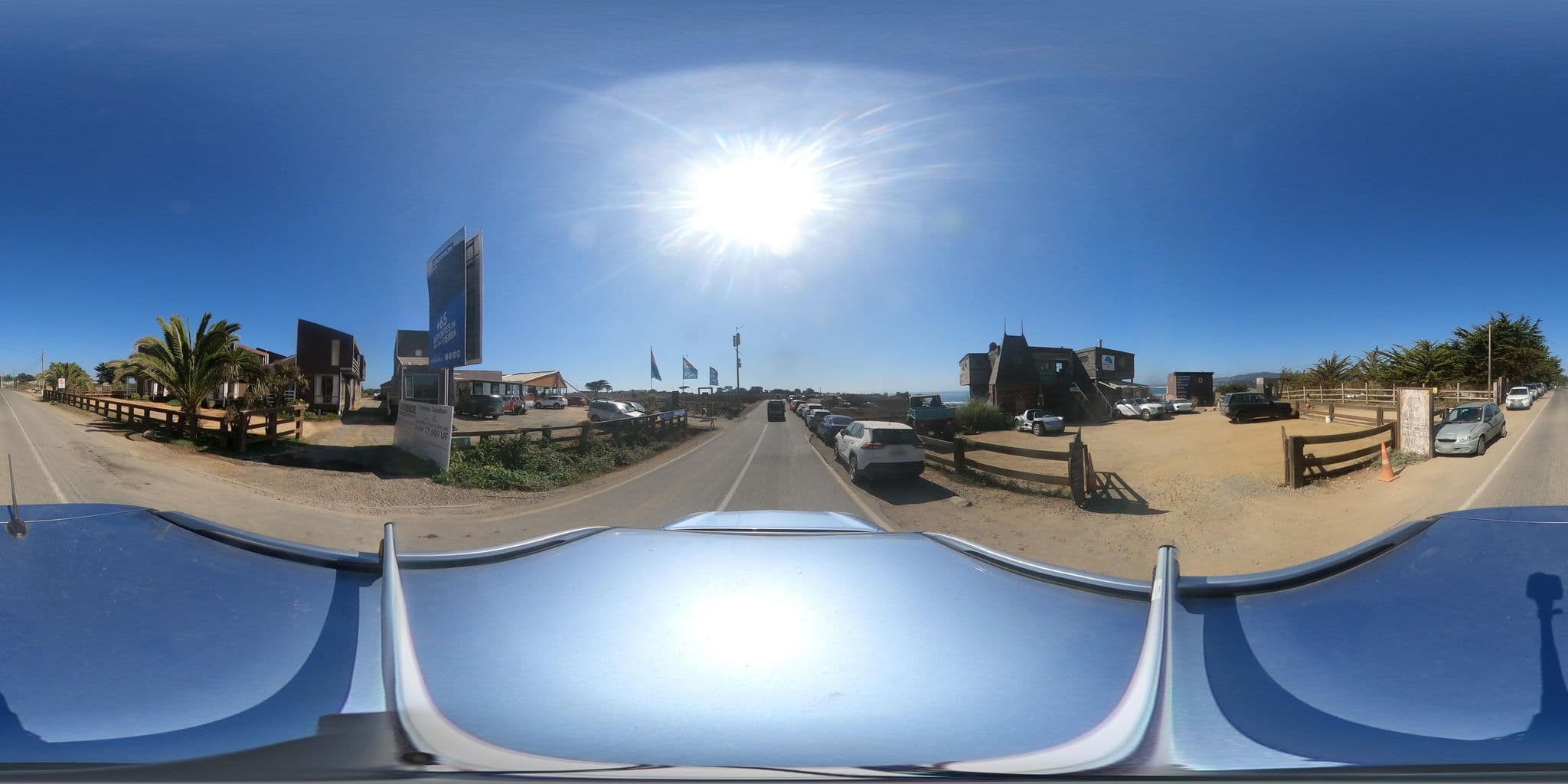 Street view near Cabañas Vacacionales, Pichilemu — © Kaart_Local (CC BY-SA · Mapillary)