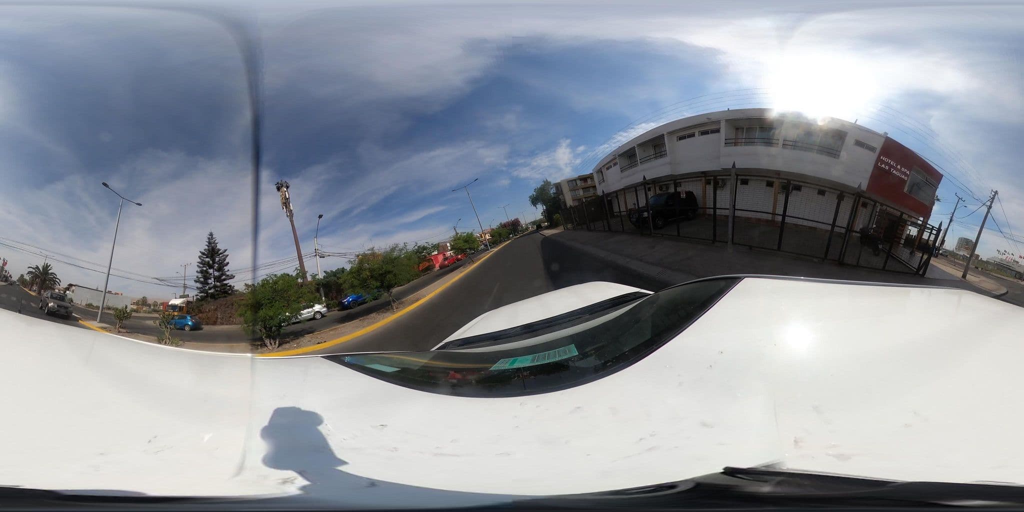 Street view near Hotel Las Taguas, Arica — © SolutivaSistemas (CC BY-SA · Mapillary)