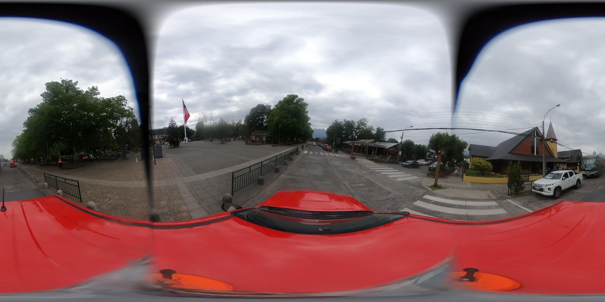 Street view near Hotel Inti Küyen, Pucón — © SolutivaSistemas (CC BY-SA · Mapillary)
