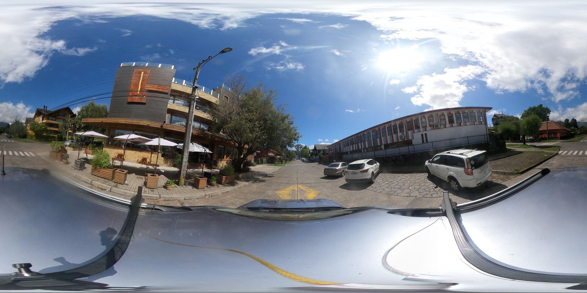 Street view near Hotel Pucón Indómito, Pucón