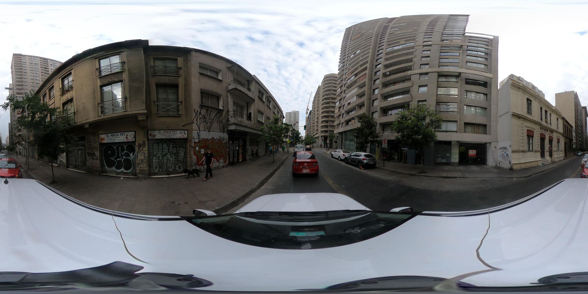 Street view near Viva Chile Santiago Centro, Santiago