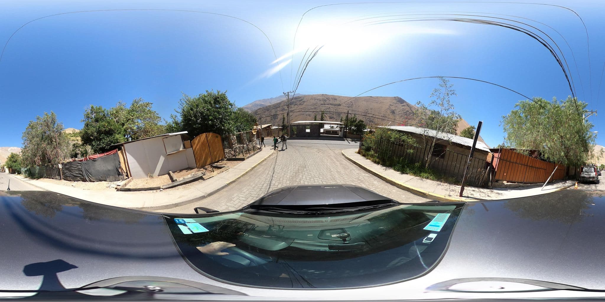 Street view near Hostal Doña Ema, Paiguano — © Kaart_Local (CC BY-SA · Mapillary)