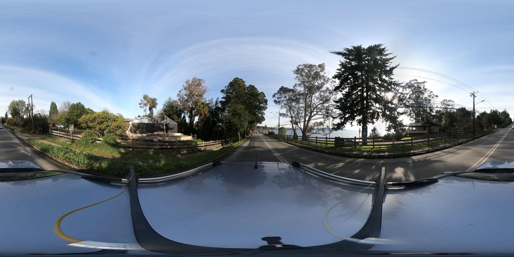 Street view near La Comarca, Puerto Varas