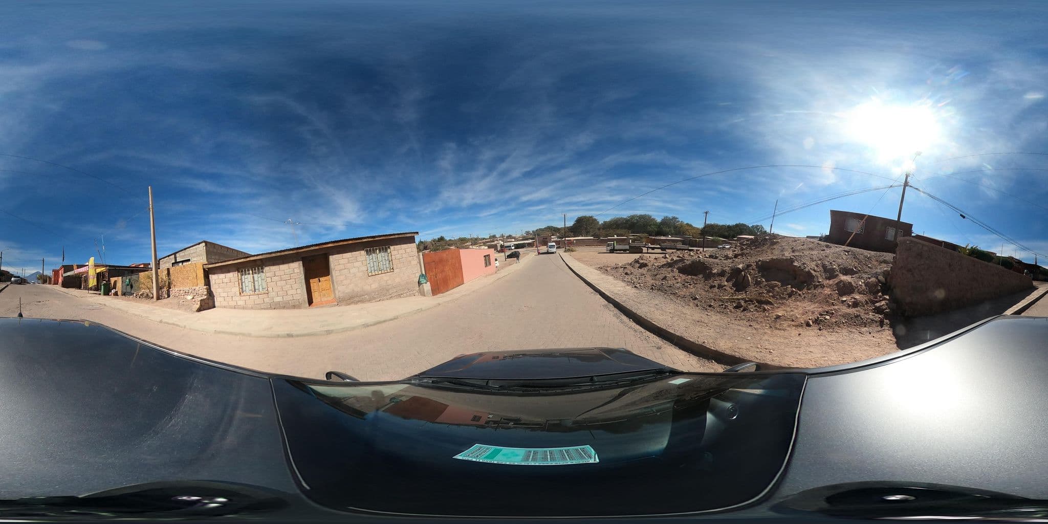 Street view near Ckoinatur Hostel, San Pedro de Atacama