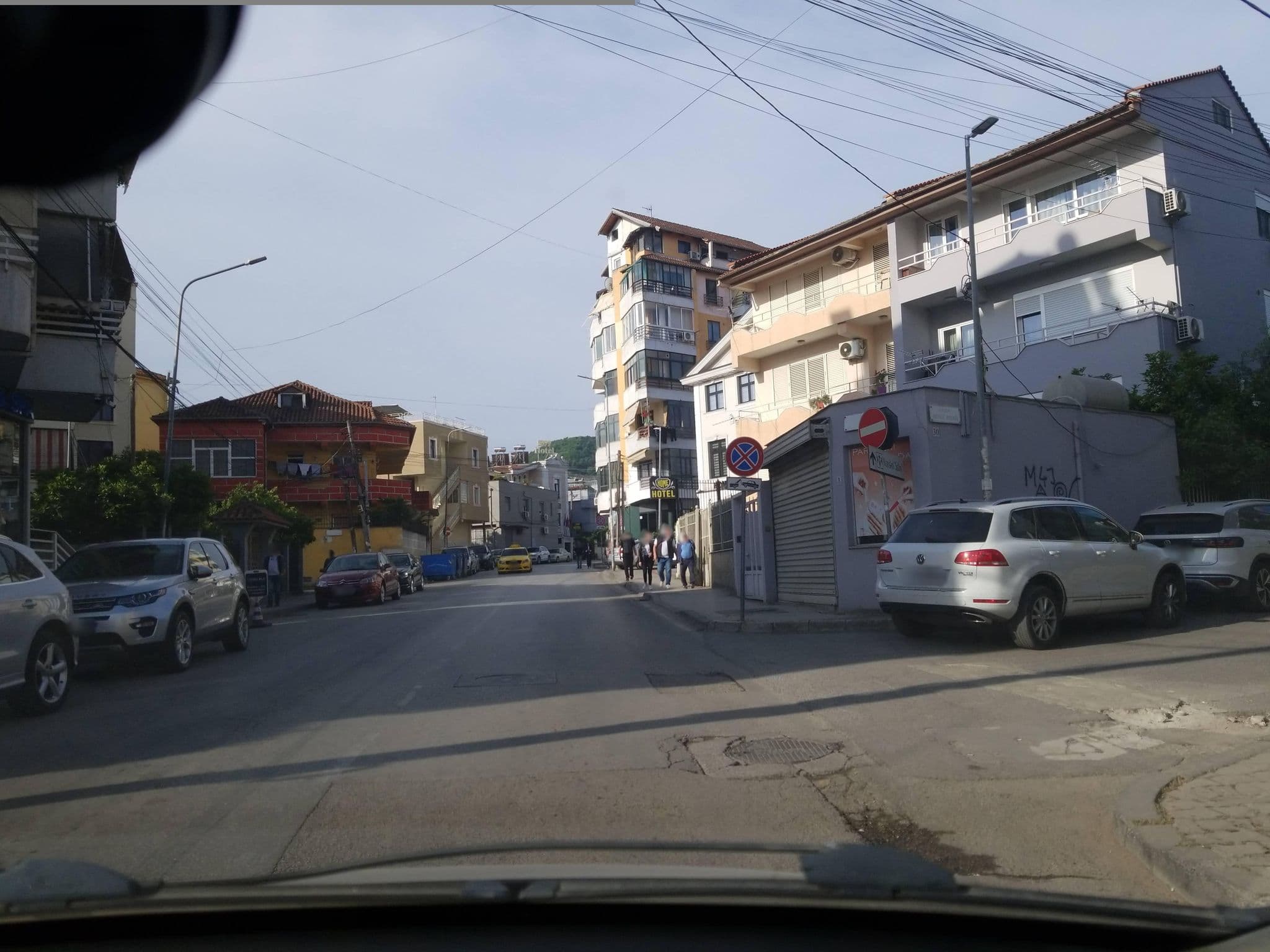 Street view near F&M, Tirana