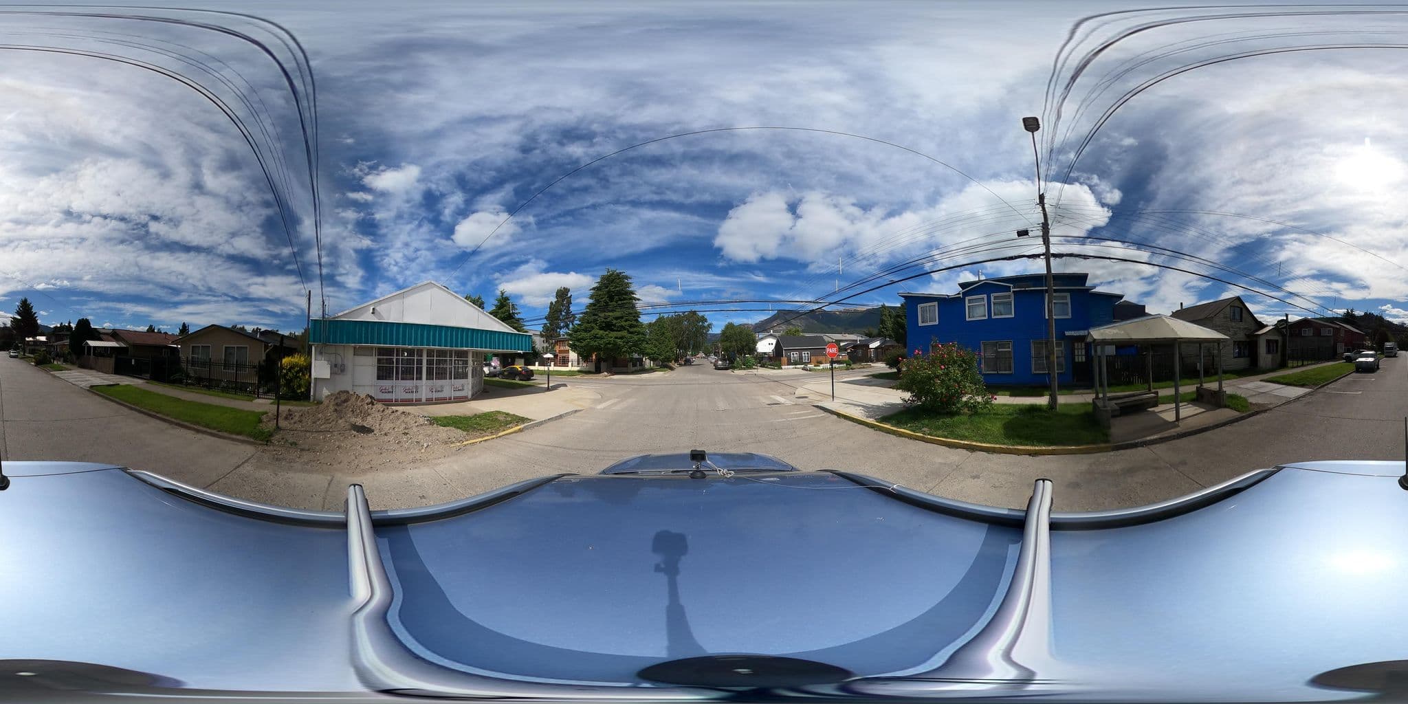 Street view near Hospedaje Calafate, Coyhaique