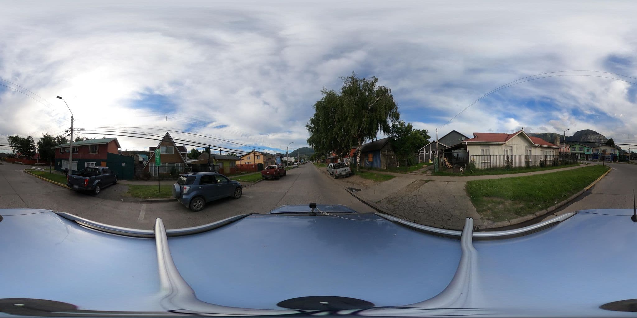 Street view near Los Lugareños, Coyhaique