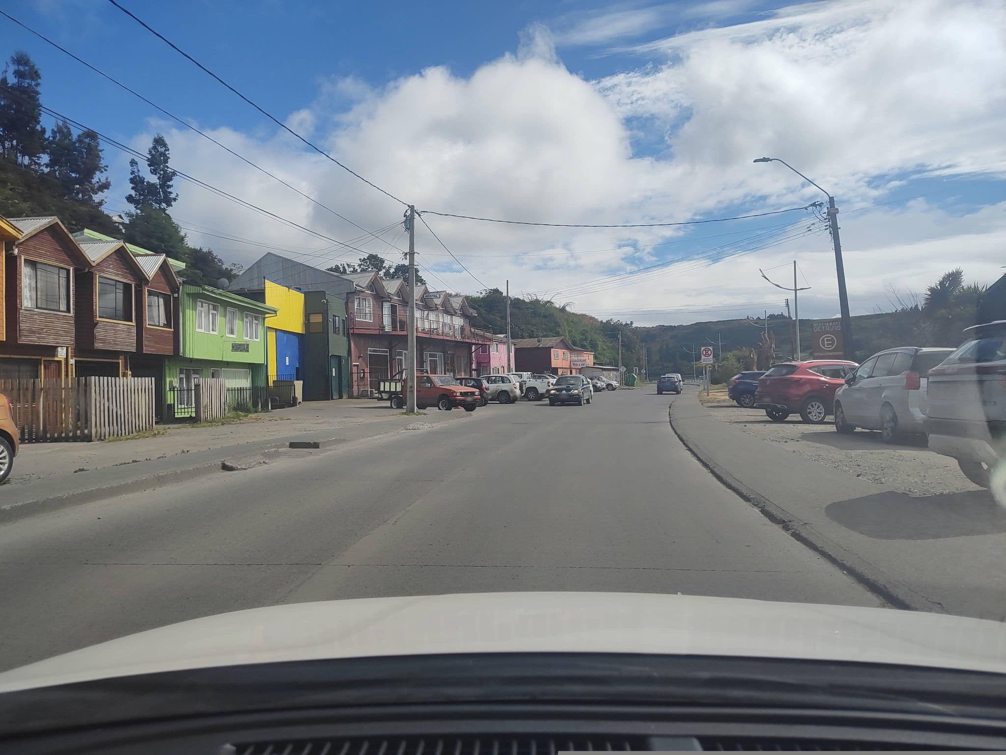 Street view near Estación Hostel, Castro — © andresduhour (CC BY-SA · Mapillary)