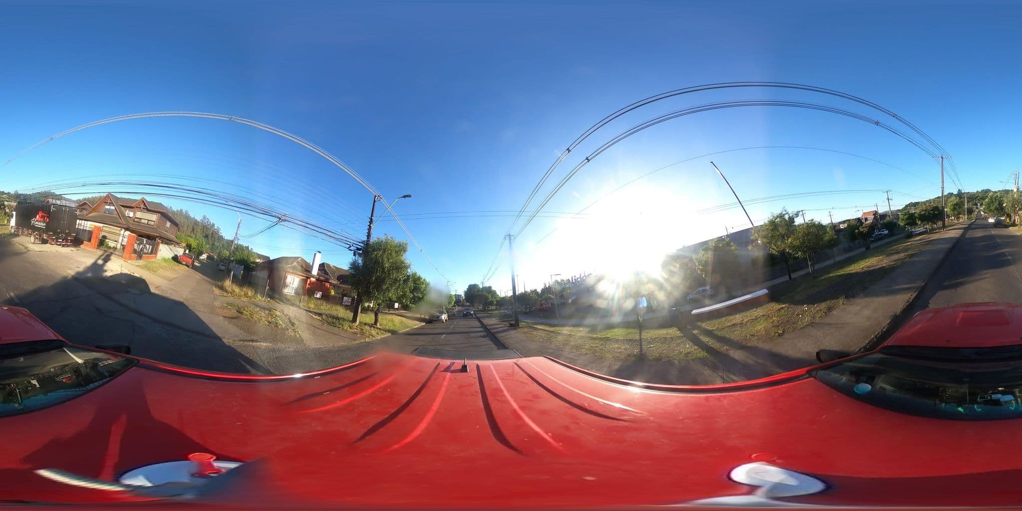 Street view near Hostal los Guindos, Temuco — © SolutivaSistemas (CC BY-SA · Mapillary)