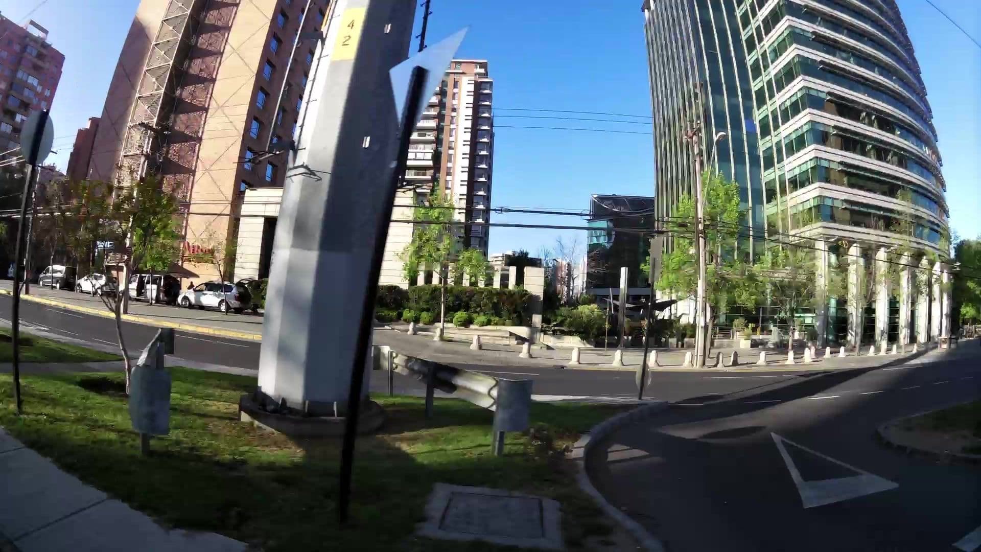 Street view near Novotel, Ñuñoa — © kaartcam (CC BY-SA · Mapillary)