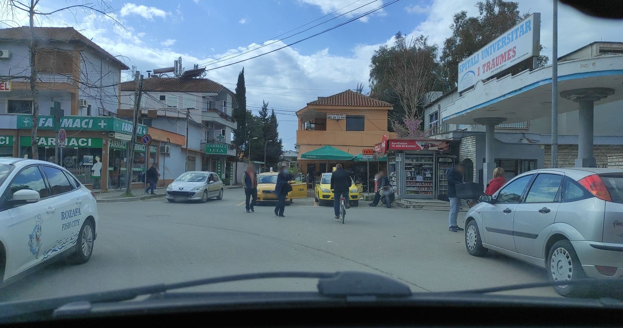 Street view near Eljo’s, Tirana
