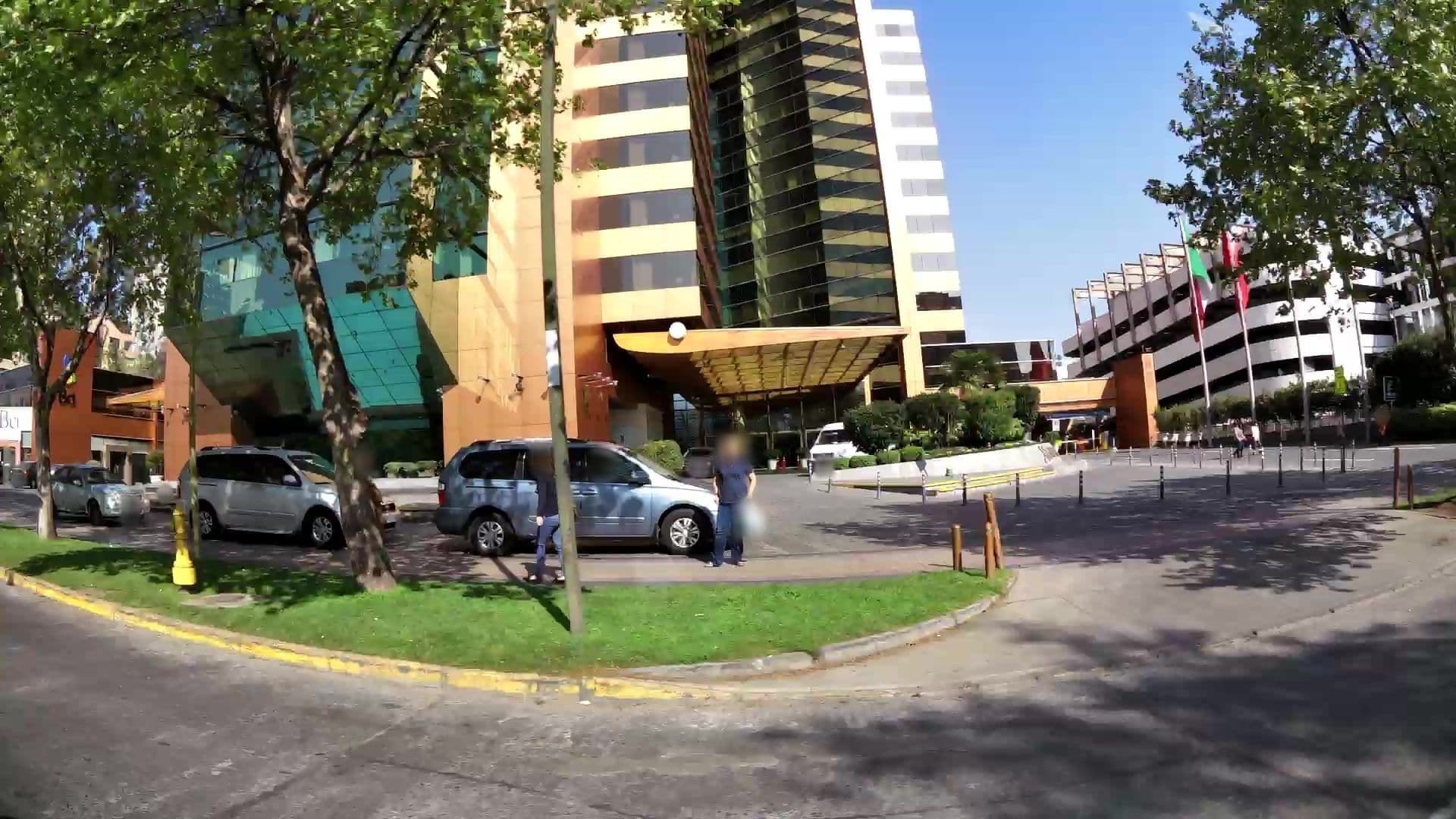 Street view near Hotel Marriott Santiago, Ñuñoa — © kaartcam (CC BY-SA · Mapillary)