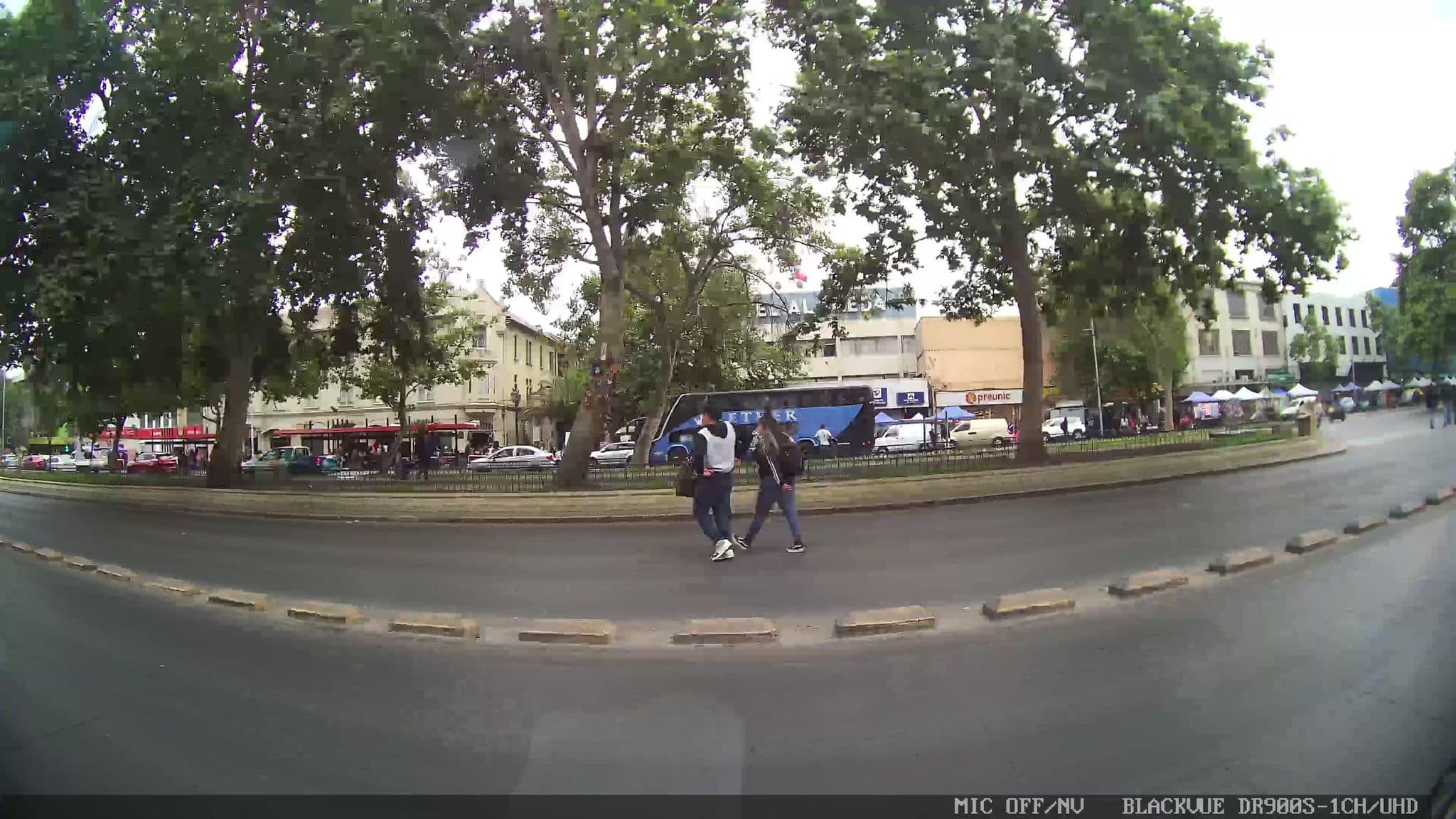 Street view near Hotel Imperio, Santiago