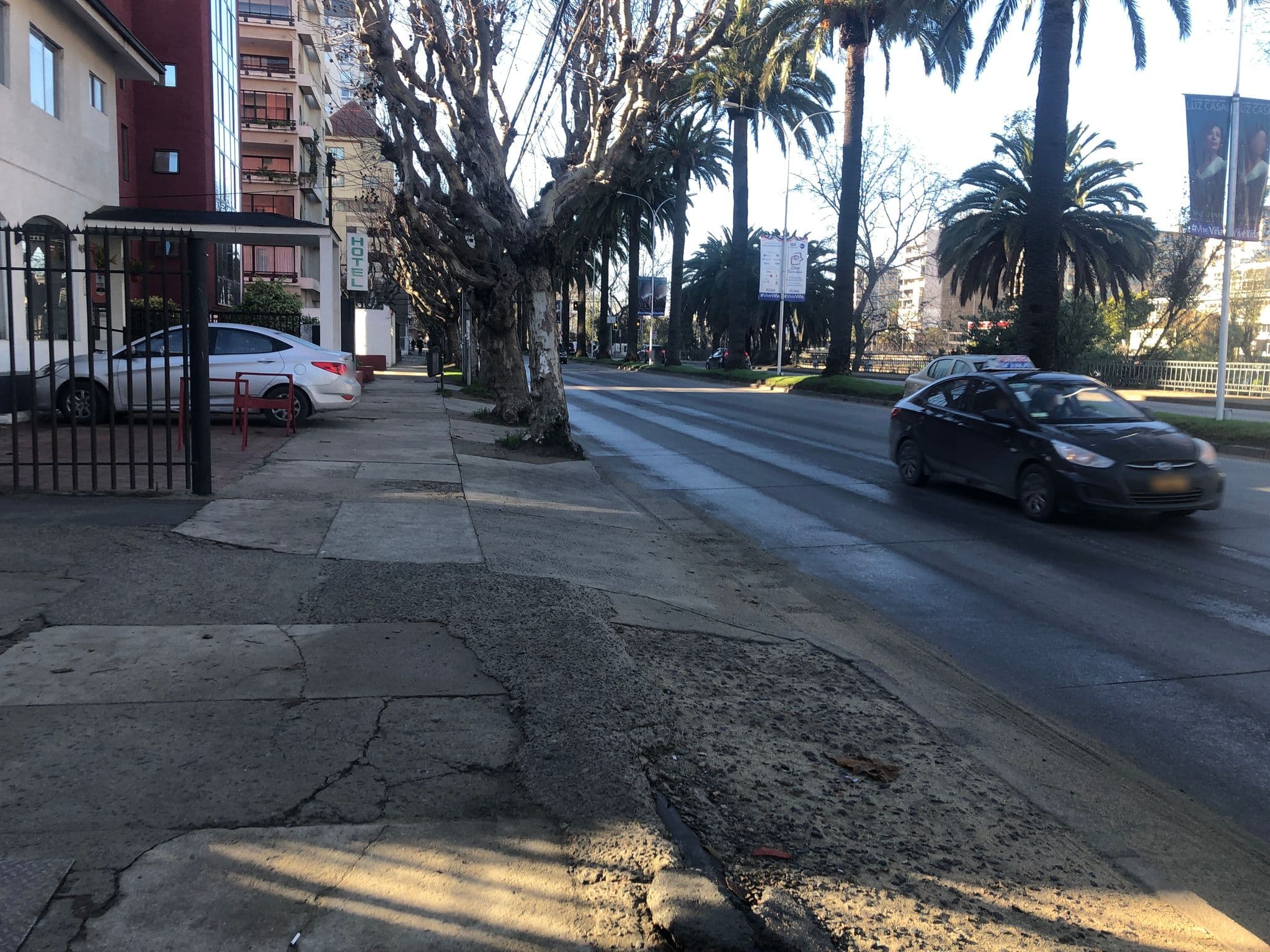Street view near Hotel Magic, Viña del Mar — © dudacd (CC BY-SA · Mapillary)