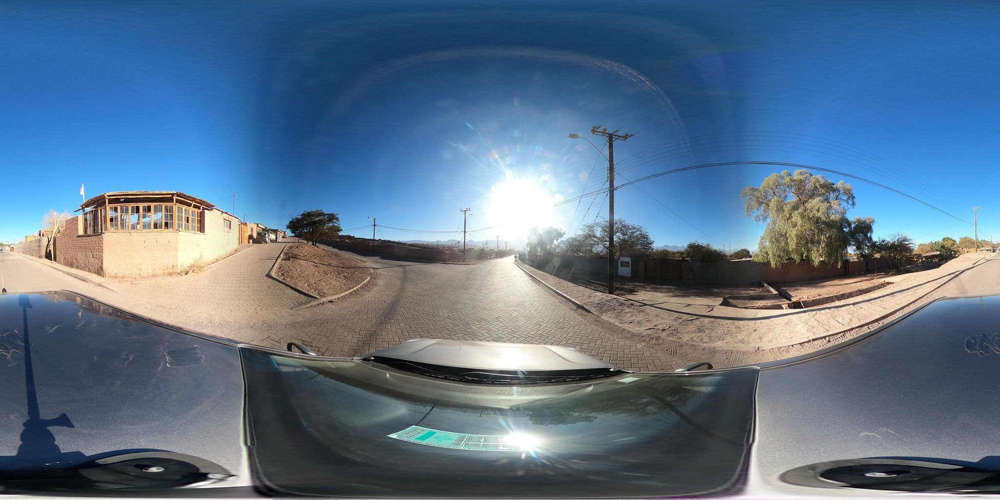 Street view near Hostal Esenciadel Desierto, San Pedro de Atacama — © Kaart_Local (CC BY-SA · Mapillary)