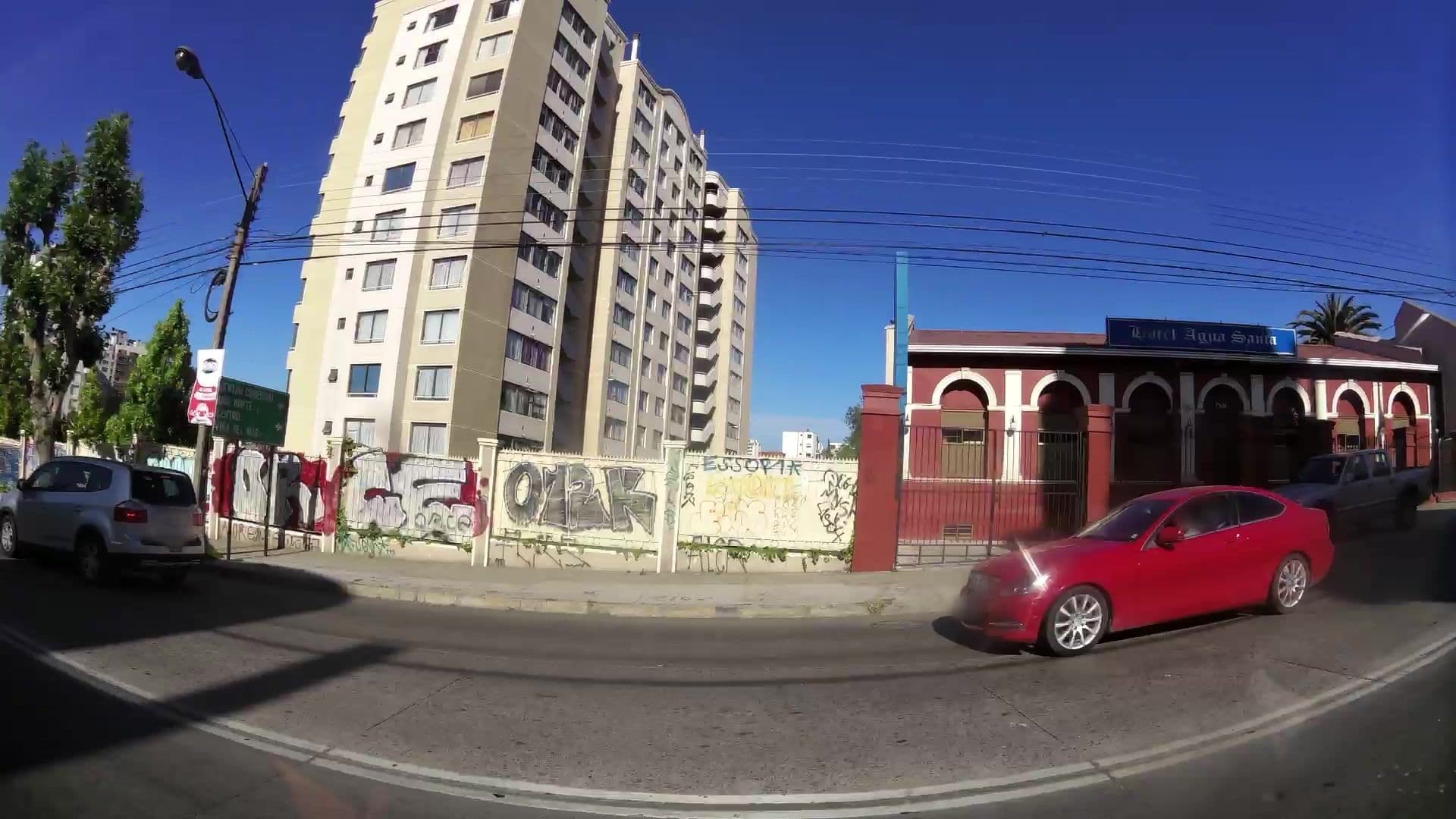 Street view near Hotel Agua Santa, Viña del Mar — © kaartcam (CC BY-SA · Mapillary)