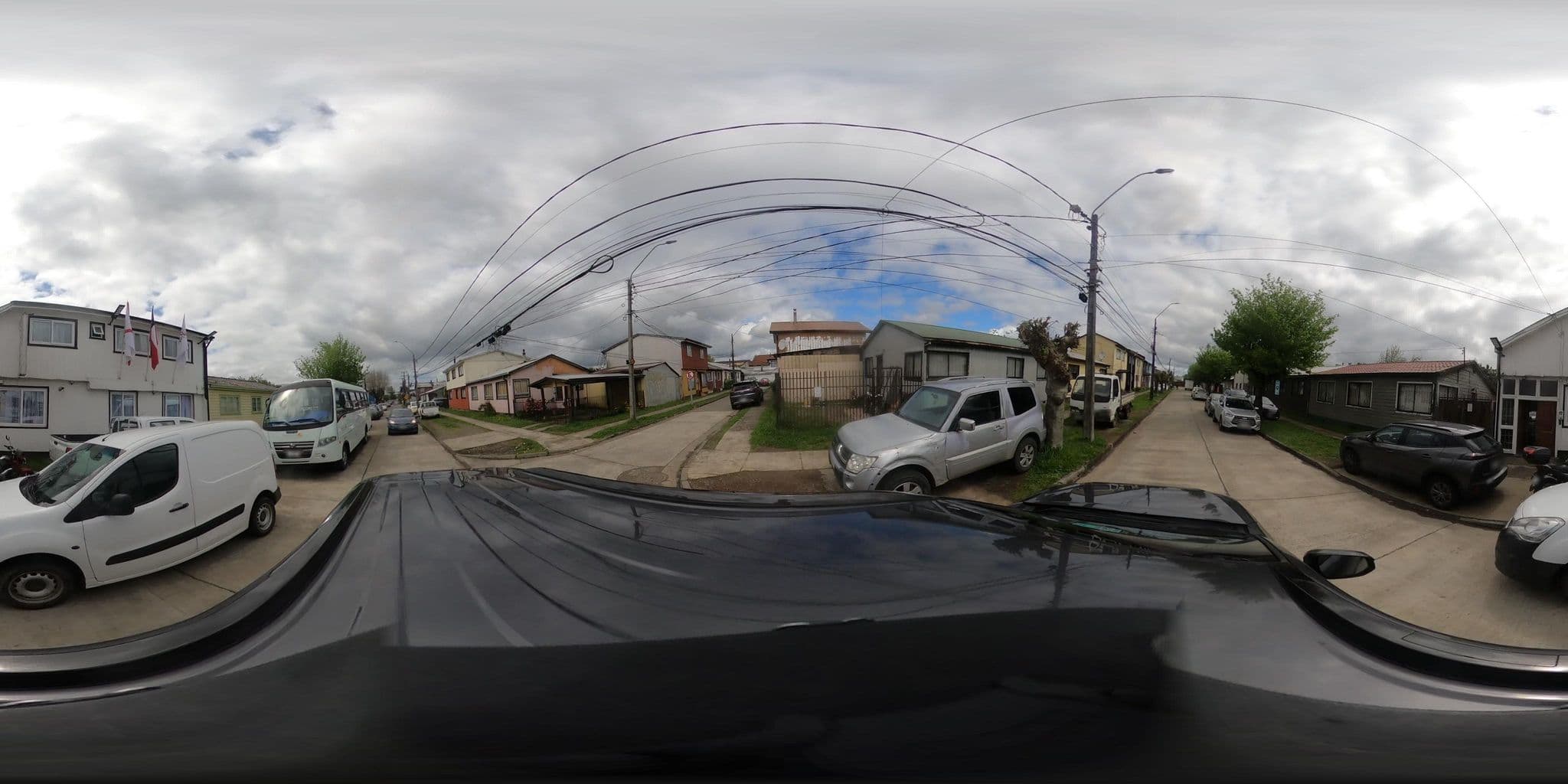 Street view near Hospedaje Punta Arenas, Valdivia — © Transporte_DSS (CC BY-SA · Mapillary)
