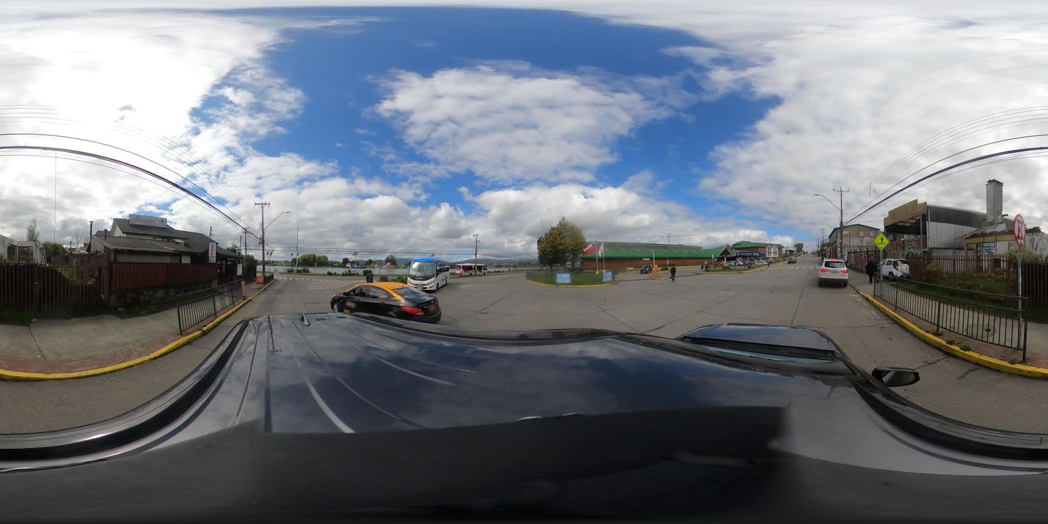 Street view near Hostal Los Cisnes, Valdivia — © Transporte_DSS (CC BY-SA · Mapillary)