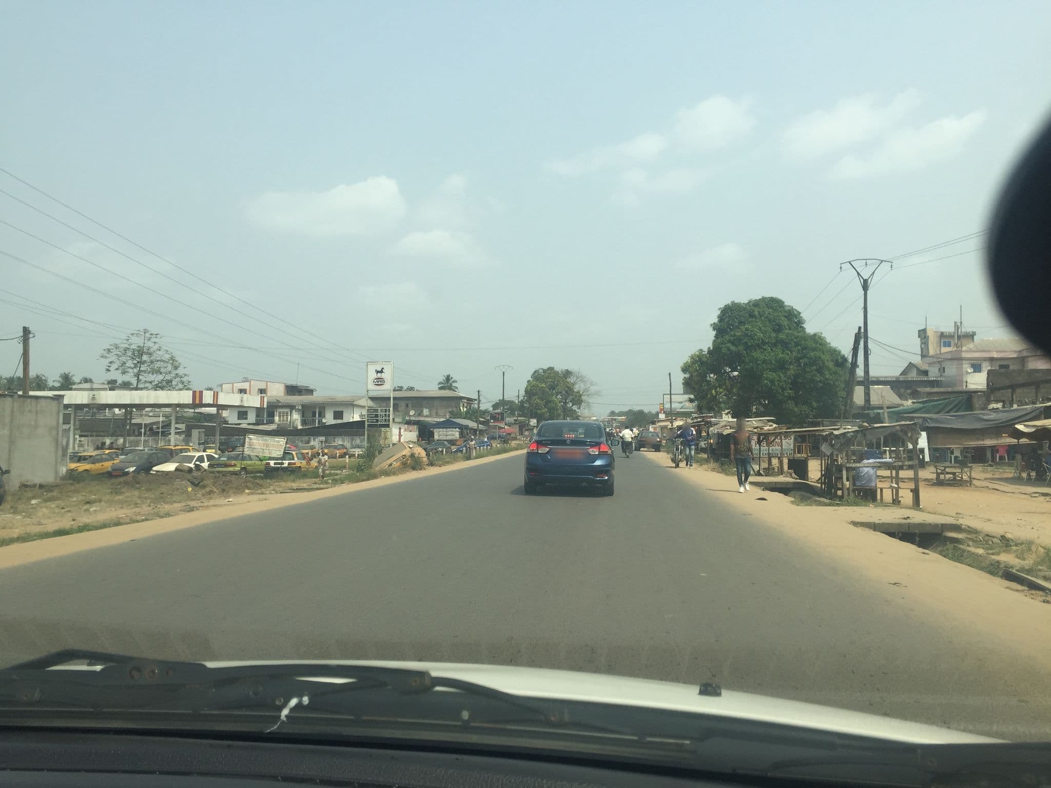 Street view near Ruccotel, Douala