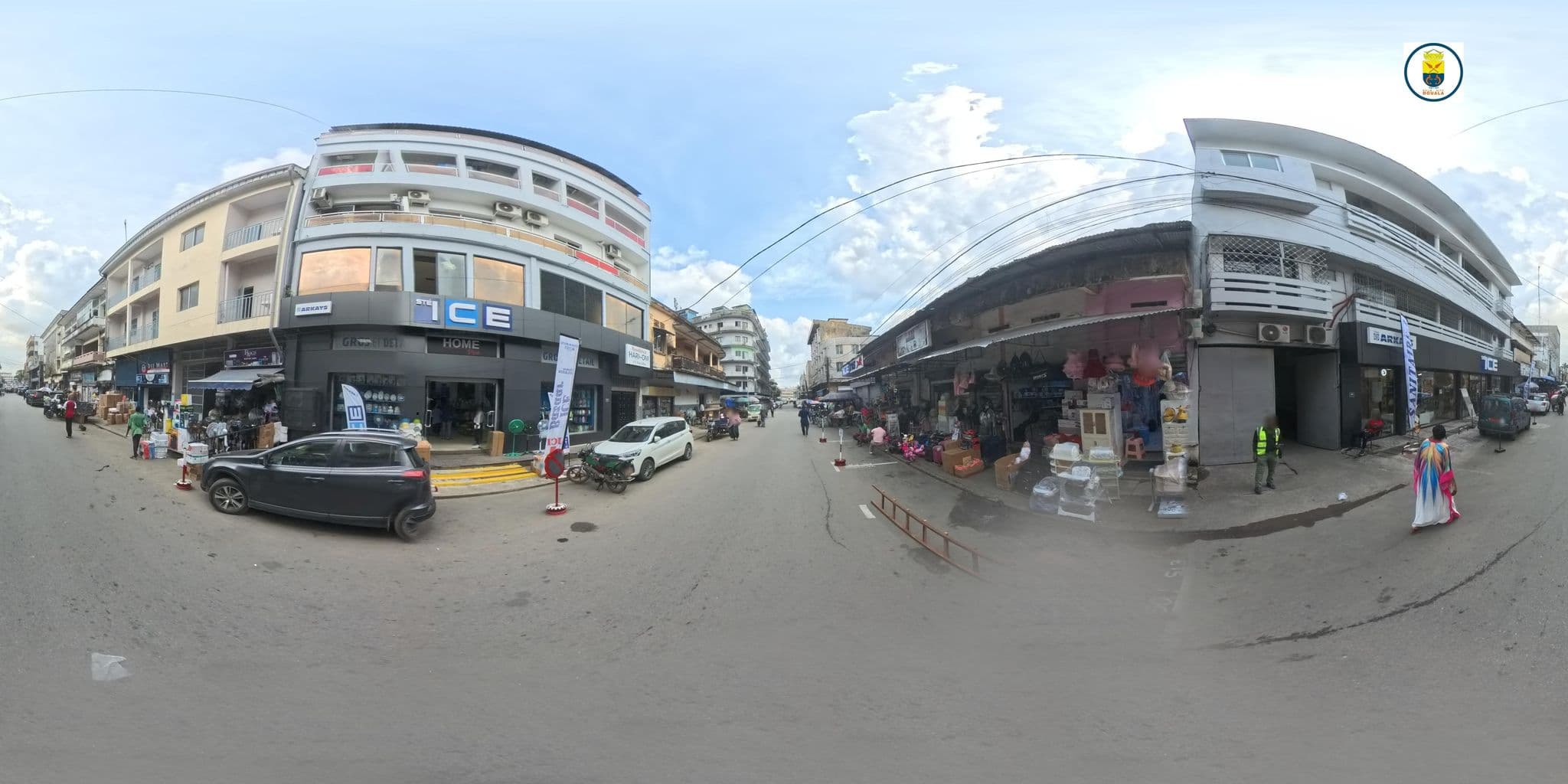 Street view near ARKAYS Immeuble, Douala