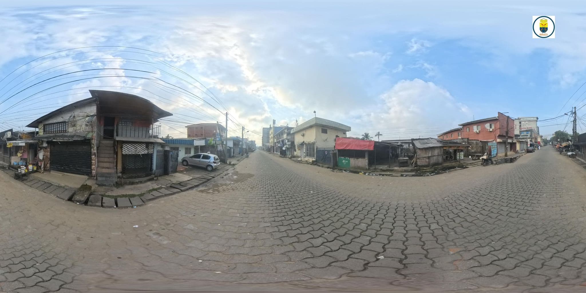 Street view near Hôtel l’Oubangui, Douala