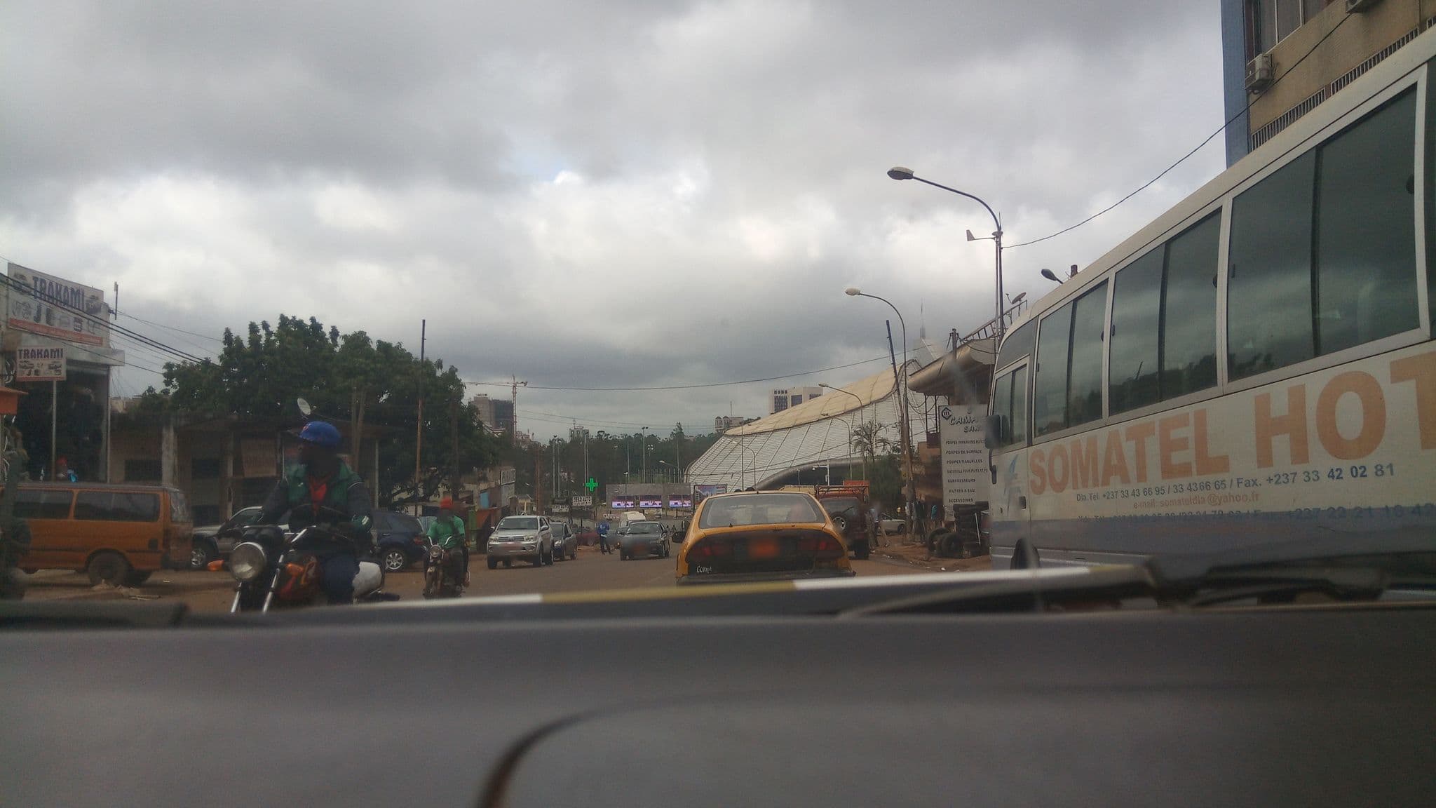 Street view near SOMATEL, Yaoundé