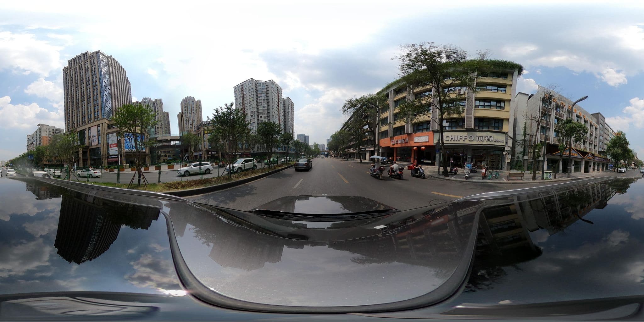Street view near Hello Chengdu International Youth Hostel, Chengdu — © adirricor (CC BY-SA · Mapillary)