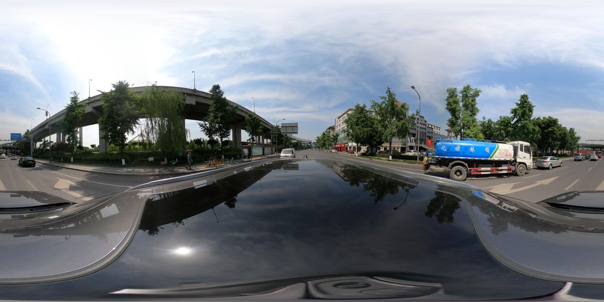 Street view near Folk Inn 布衣客栈, Chengdu — © adirricor (CC BY-SA · Mapillary)