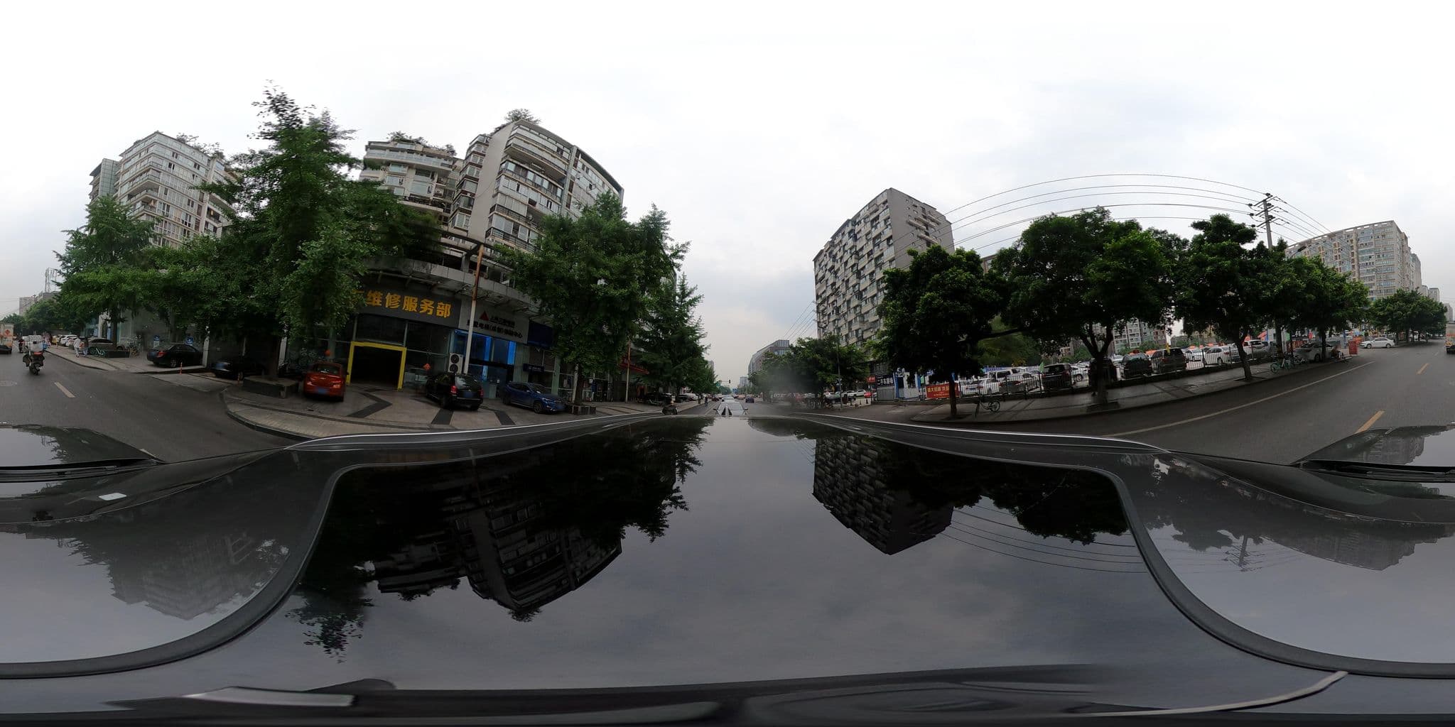 Street view near 凯宾酒店(红牌楼店), Chengdu — © adirricor (CC BY-SA · Mapillary)