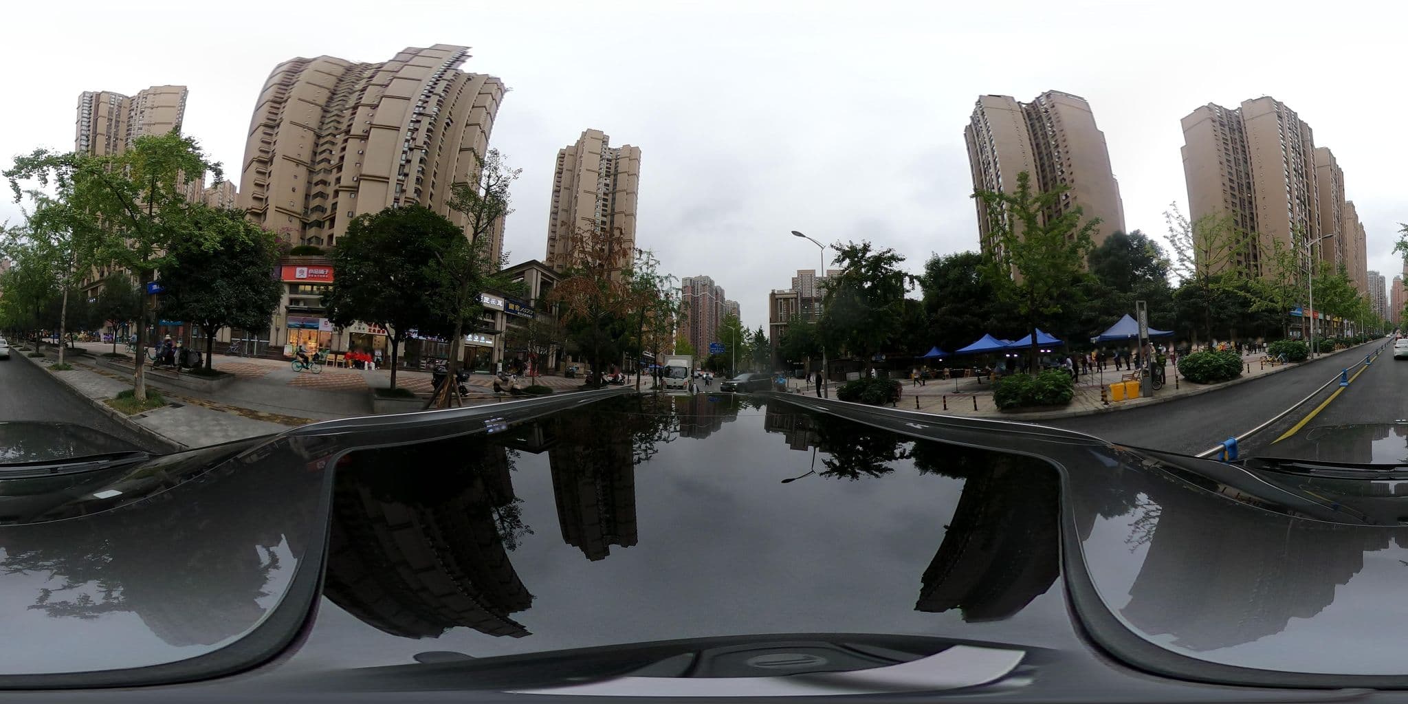 Street view near 成都木棉花酒店, Chengdu — © adirricor (CC BY-SA · Mapillary)