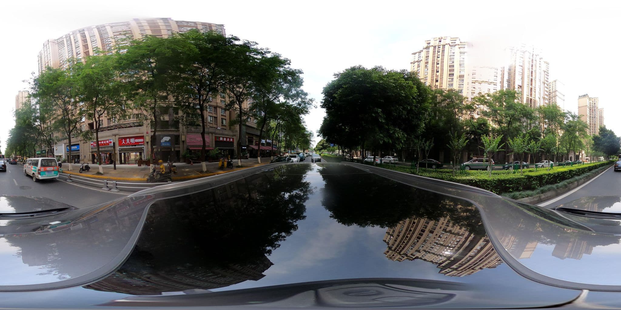 Street view near 成都寓华酒店公寓, Chengdu — © adirricor (CC BY-SA · Mapillary)
