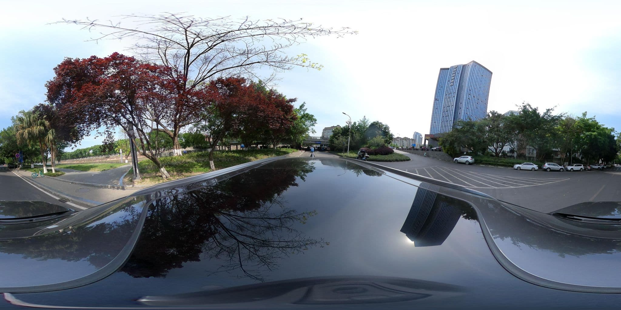 Street view near 世紀銀泰酒店, Chengdu — © adirricor (CC BY-SA · Mapillary)