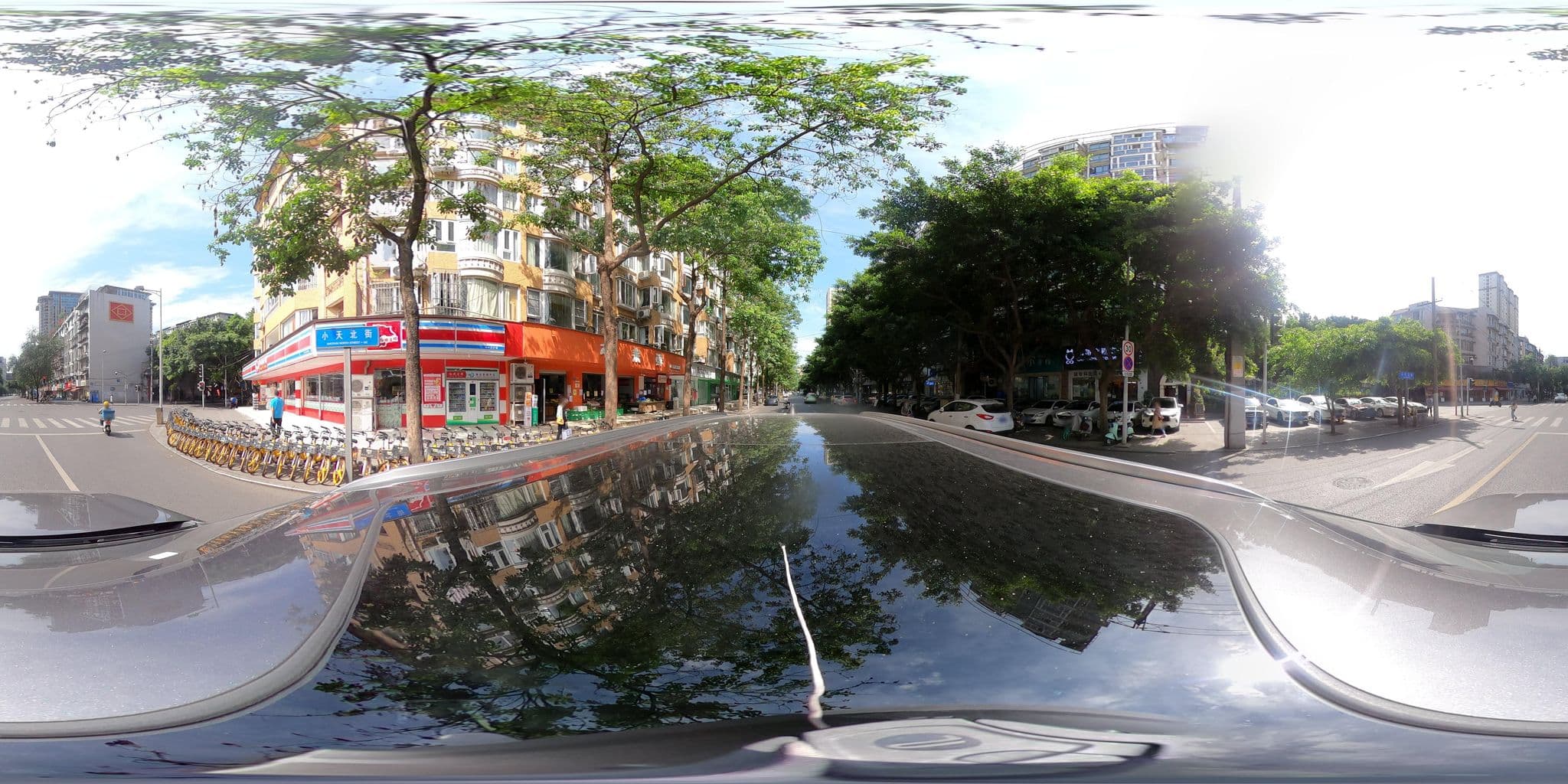 Street view near 陕西街 7 Days Inn, Chengdu — © adirricor (CC BY-SA · Mapillary)