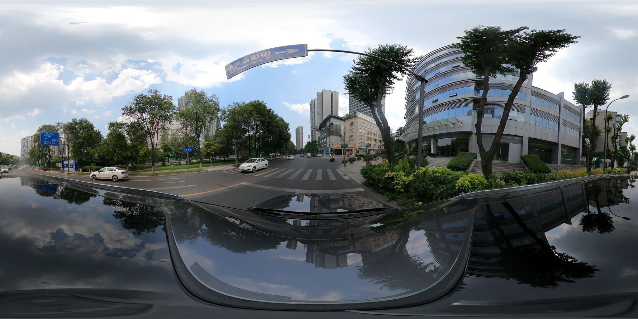 Street view near 鑫穗鑫商务旅店, Chengdu — © adirricor (CC BY-SA · Mapillary)