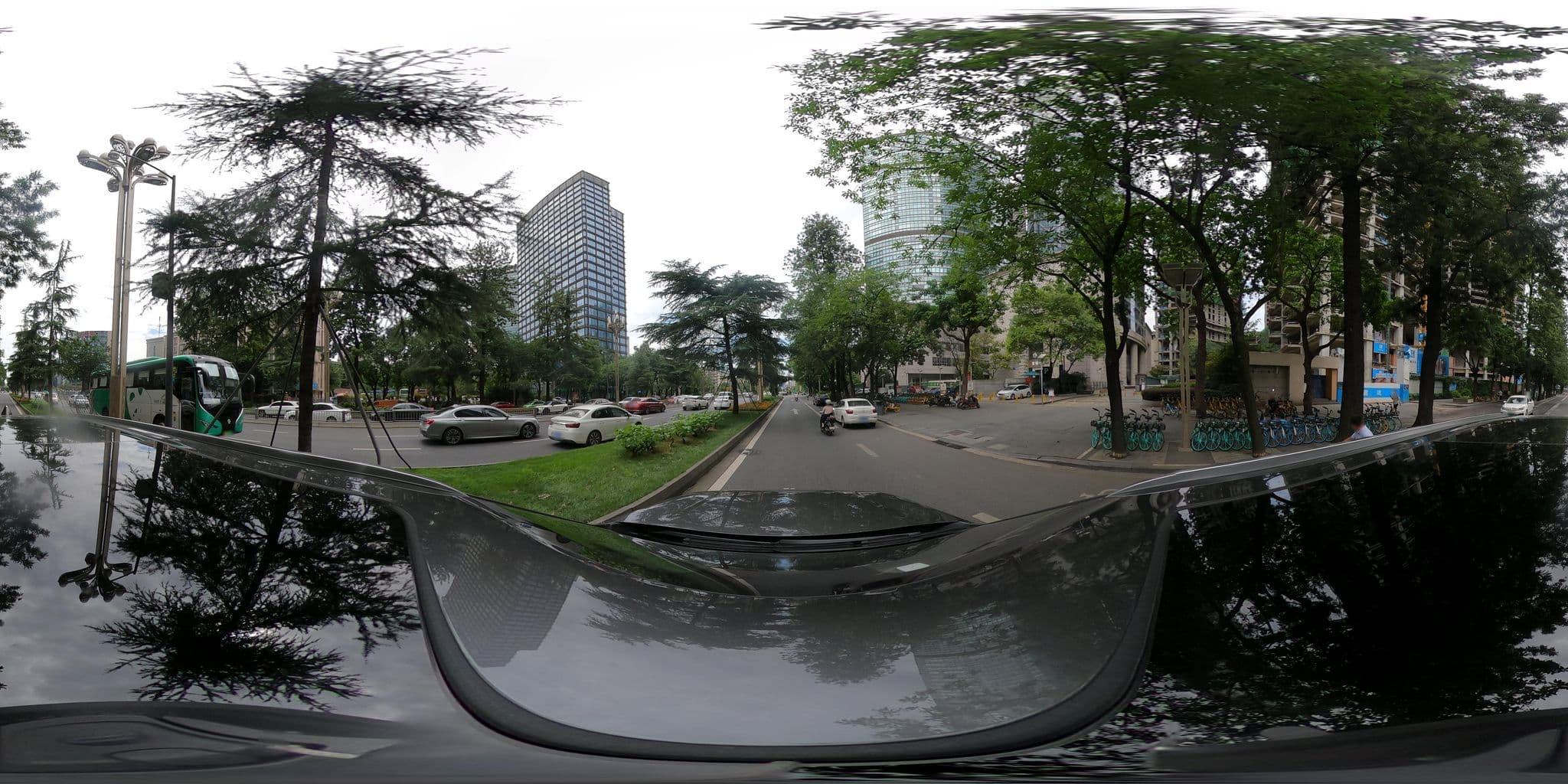 Street view near 锦江宾馆行政酒廊, Chengdu — © adirricor (CC BY-SA · Mapillary)
