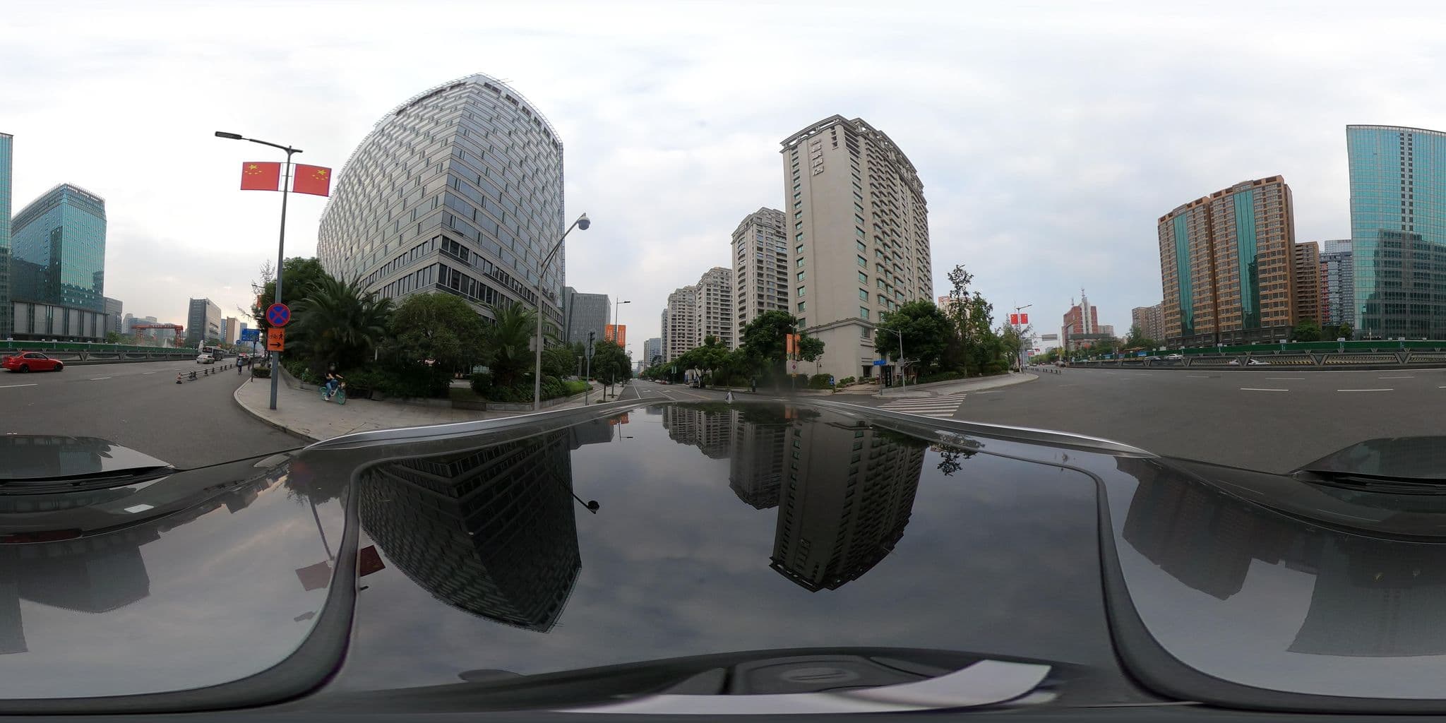 Street view near Sovereign, Chengdu — © adirricor (CC BY-SA · Mapillary)