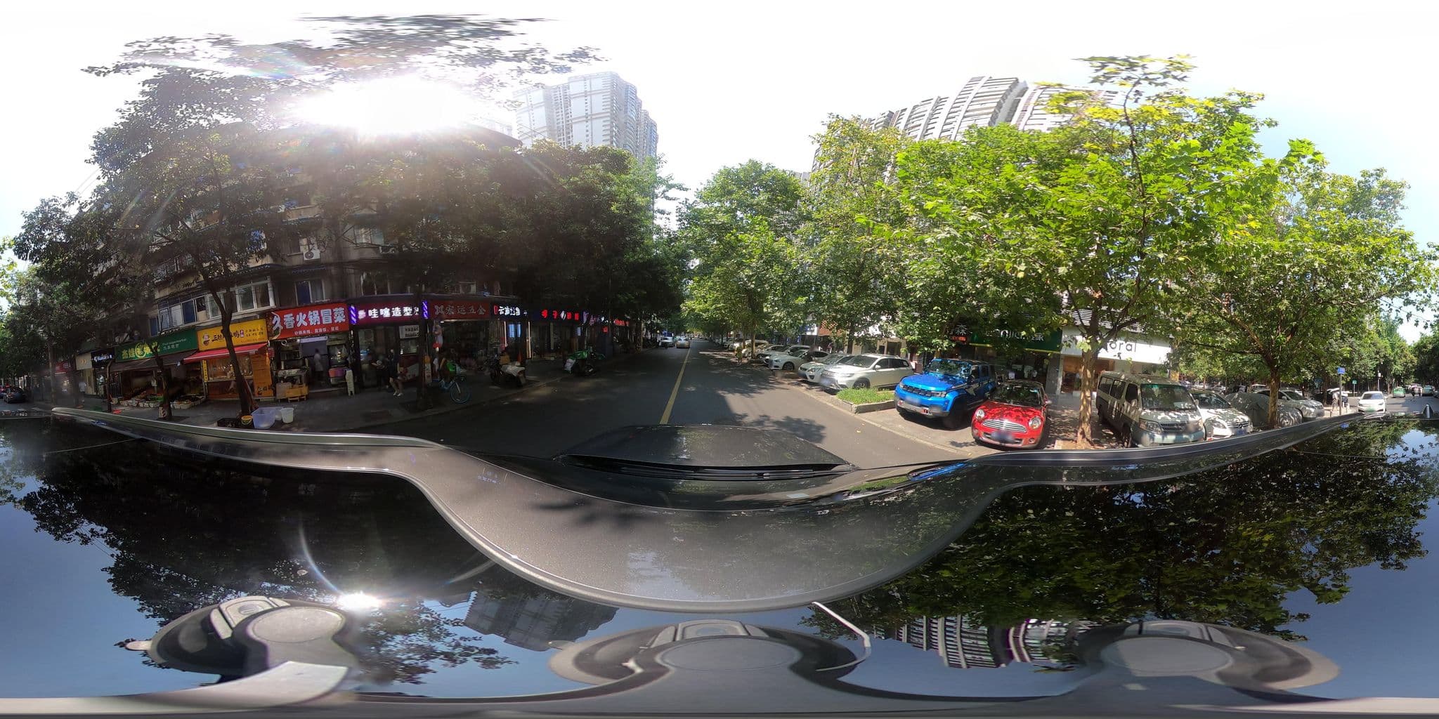Street view near 成都九眼桥美居酒店, Chengdu — © adirricor (CC BY-SA · Mapillary)